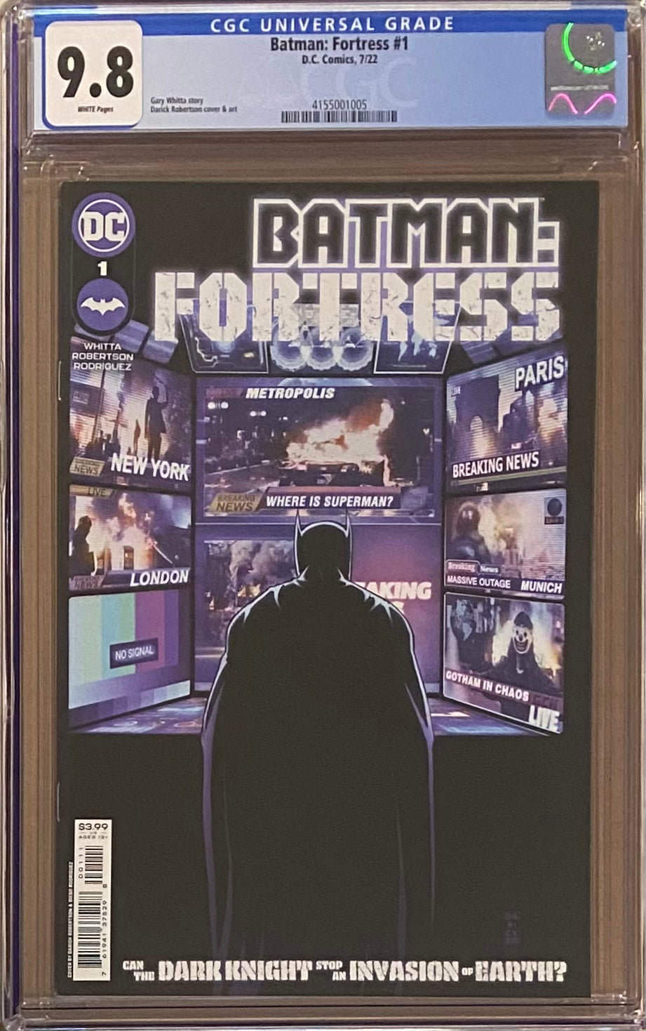 Batman: Fortress #1 CGC 9.8