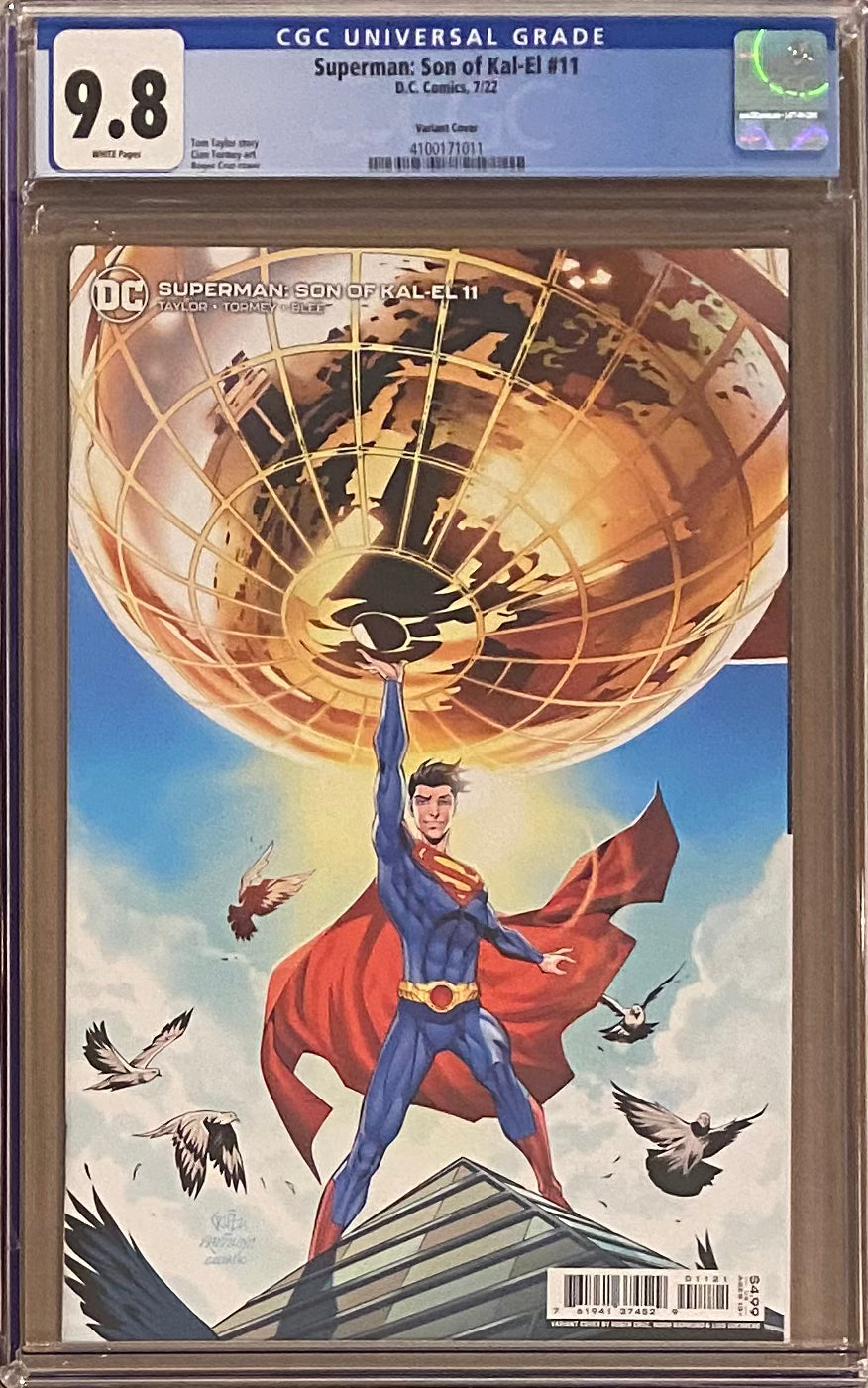 Superman: Son of Kal-El #11 Rapmund Variant CGC 9.8