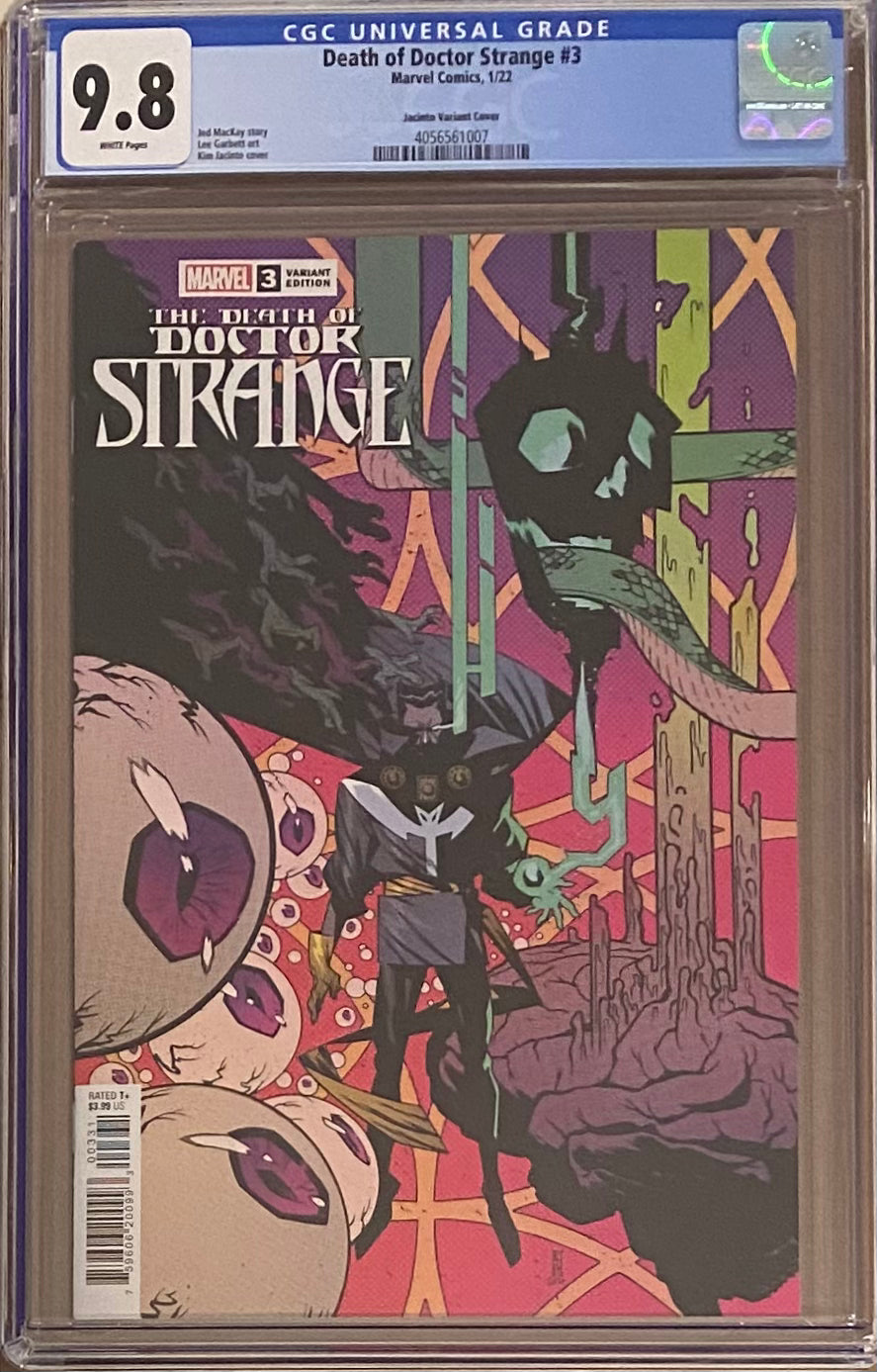 The Death of Doctor Strange #3 Jacinto Retailer Incentive Variant CGC 9.8
