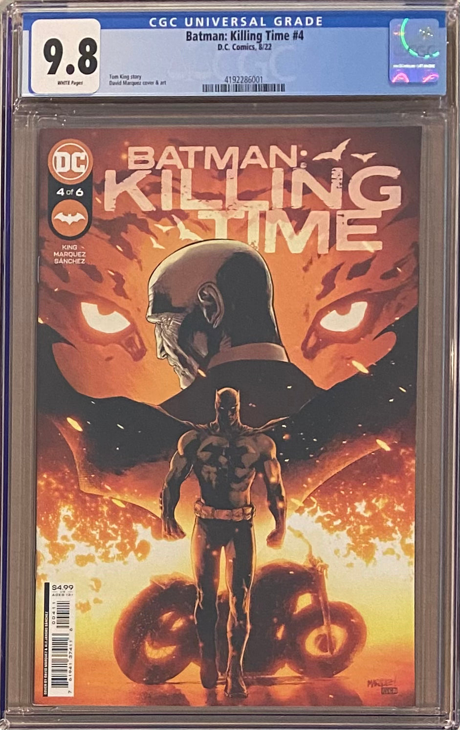 Batman: Killing Time #4 CGC 9.8