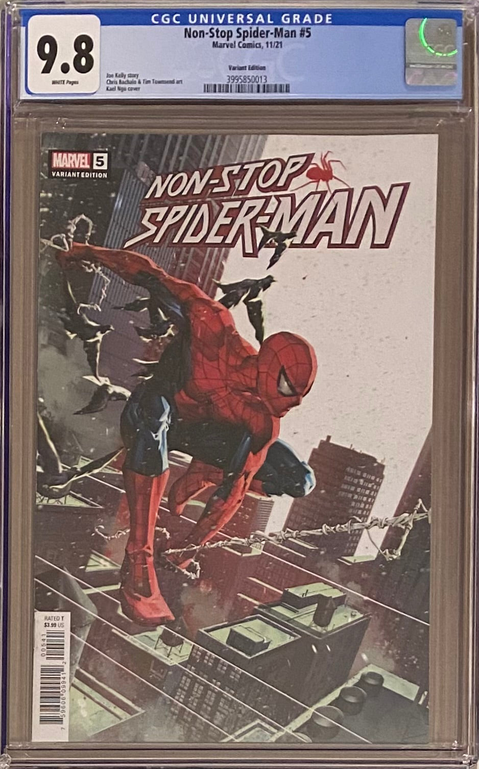 Non-Stop Spider-Man #5 Ngu 1:25 Retailer Incentive Variant CGC 9.8