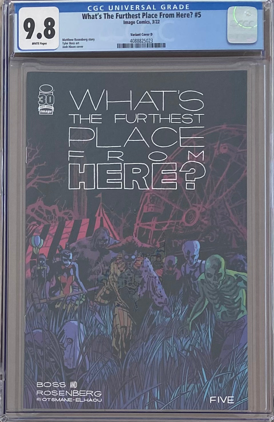 What's the Furthest Place From Here #5 Lee 1:25 Retailer Incentive Variant CGC 9.8