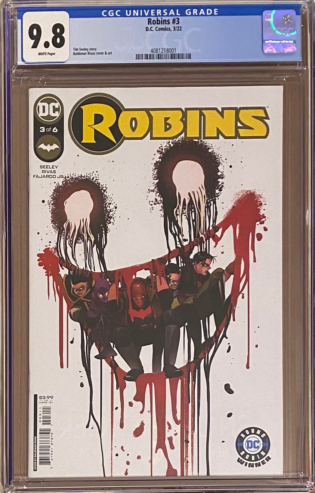 Robins #3 CGC 9.8