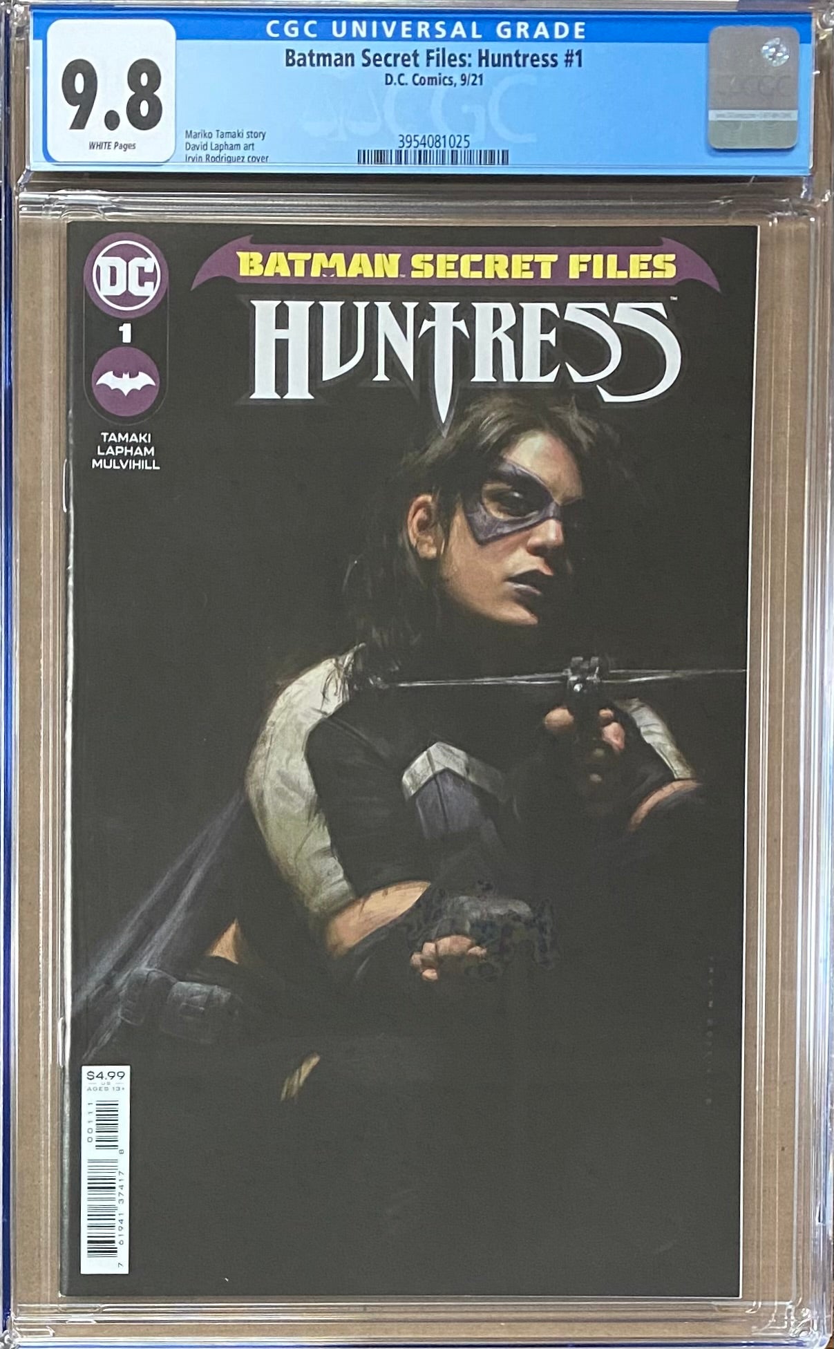 Batman Secret Files: Huntress #1 CGC 9.8