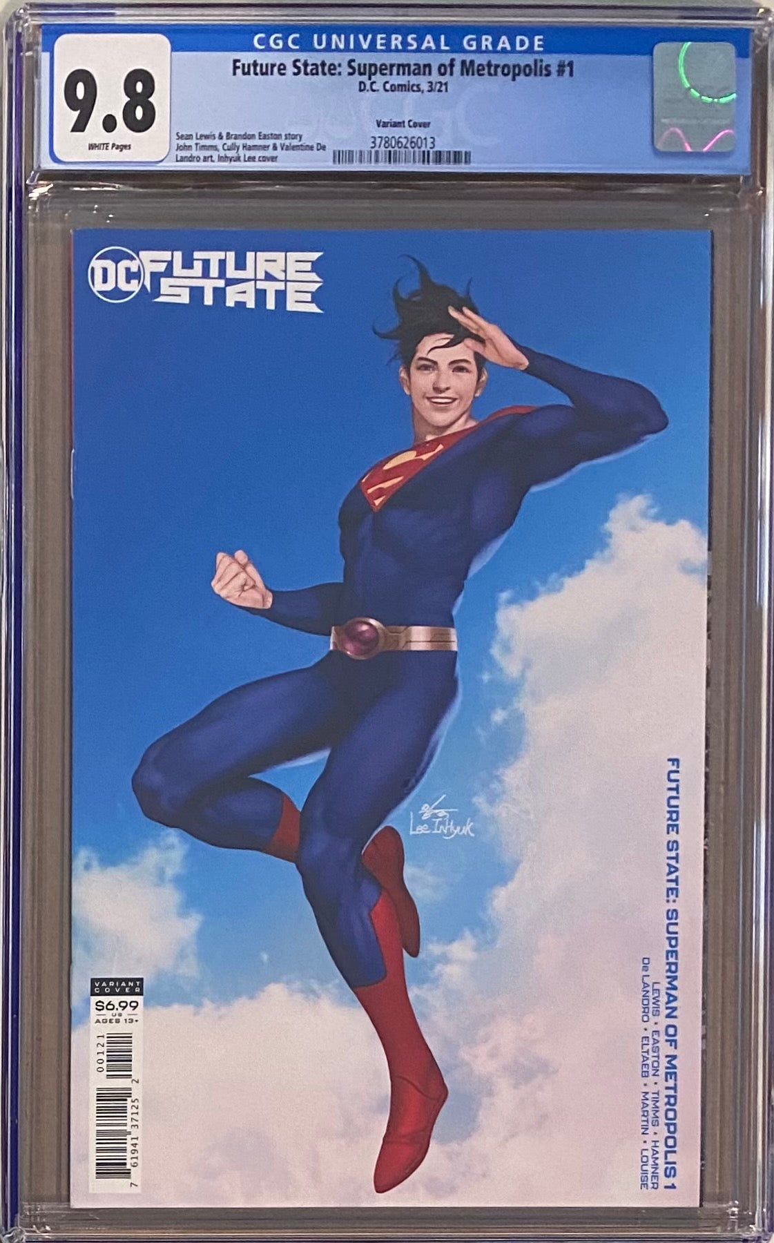Future State: Superman of Metropolis #1 Variant CGC 9.8