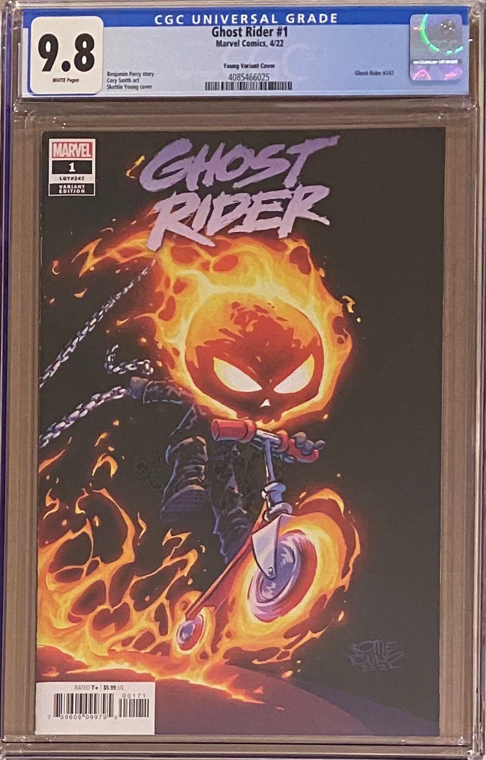Ghost Rider #1 Young Variant CGC 9.8