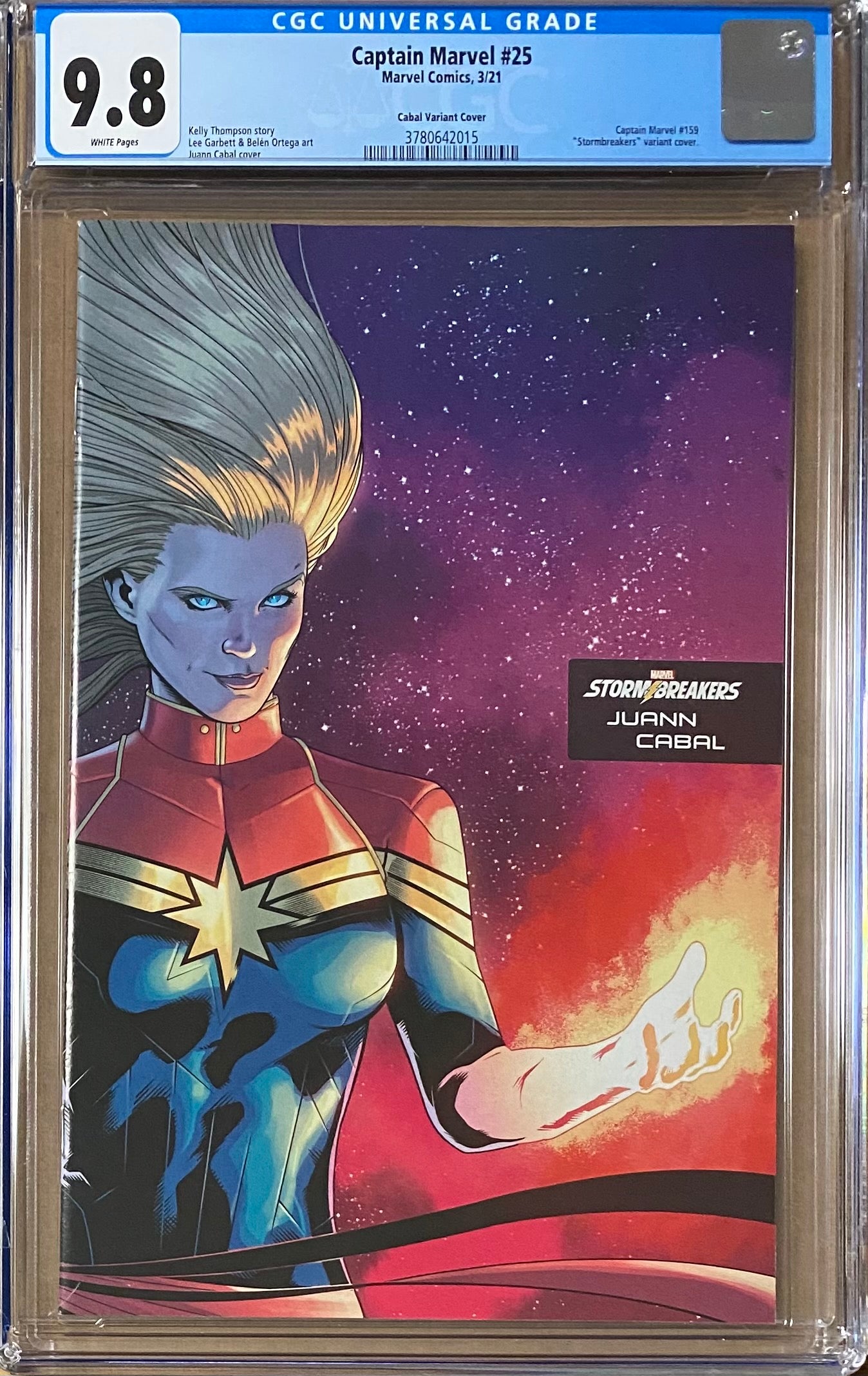 Captain Marvel #25 Cabal "Stormbreakers" Variant CGC 9.8