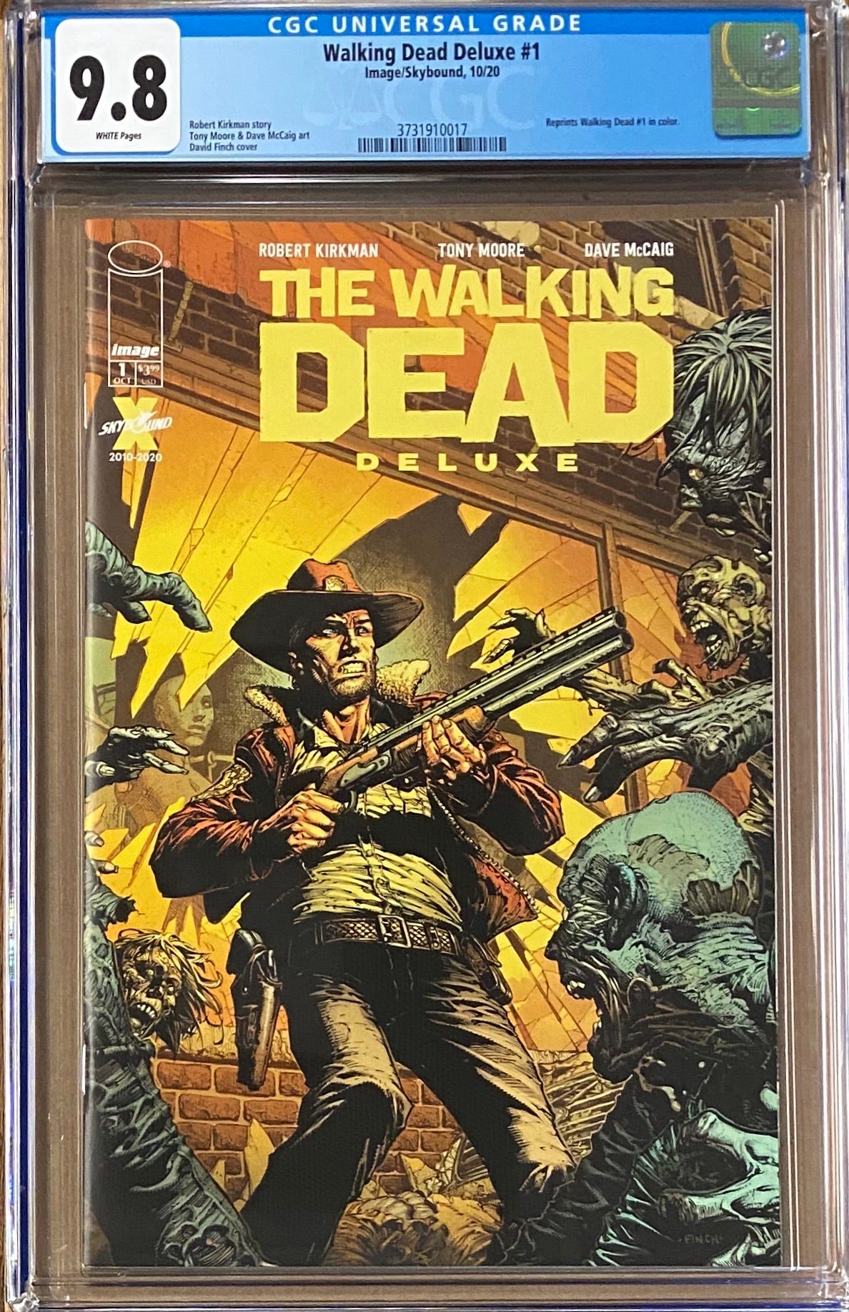 Walking Dead Deluxe #1 CGC 9.8