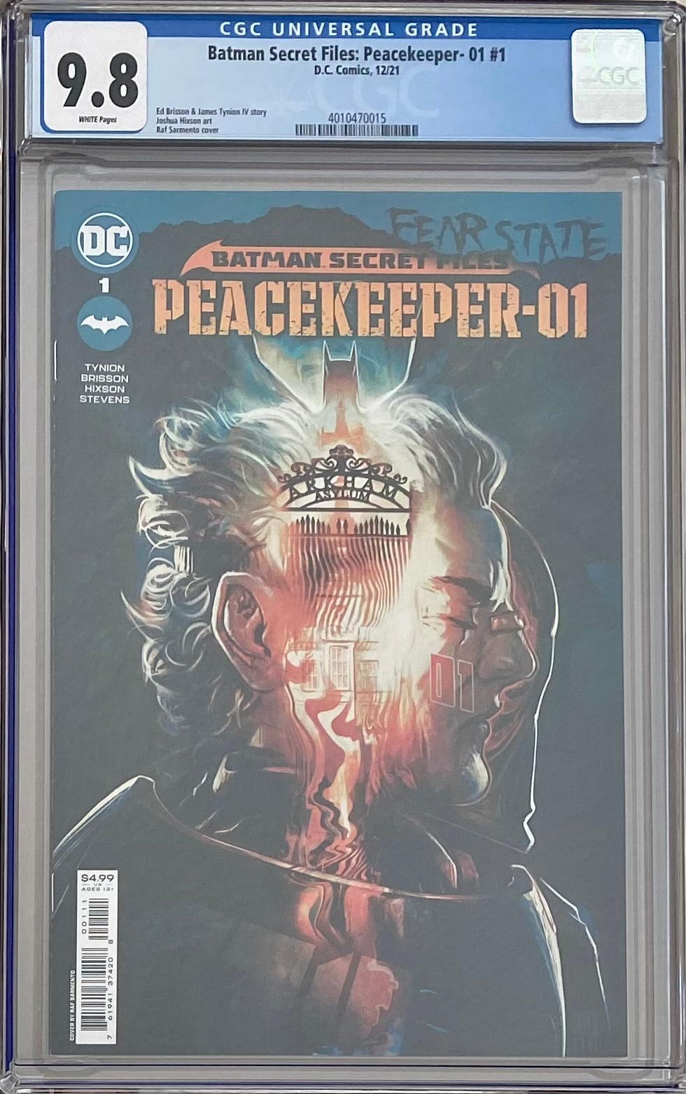 Batman Secret Files: Peacekeeper #1 CGC 9.8