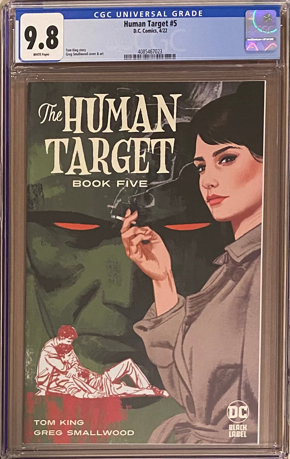The Human Target #5 CGC 9.8 - DC Black Label