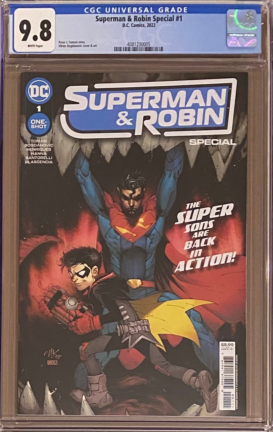 Superman & Robin Special #1 CGC 9.8