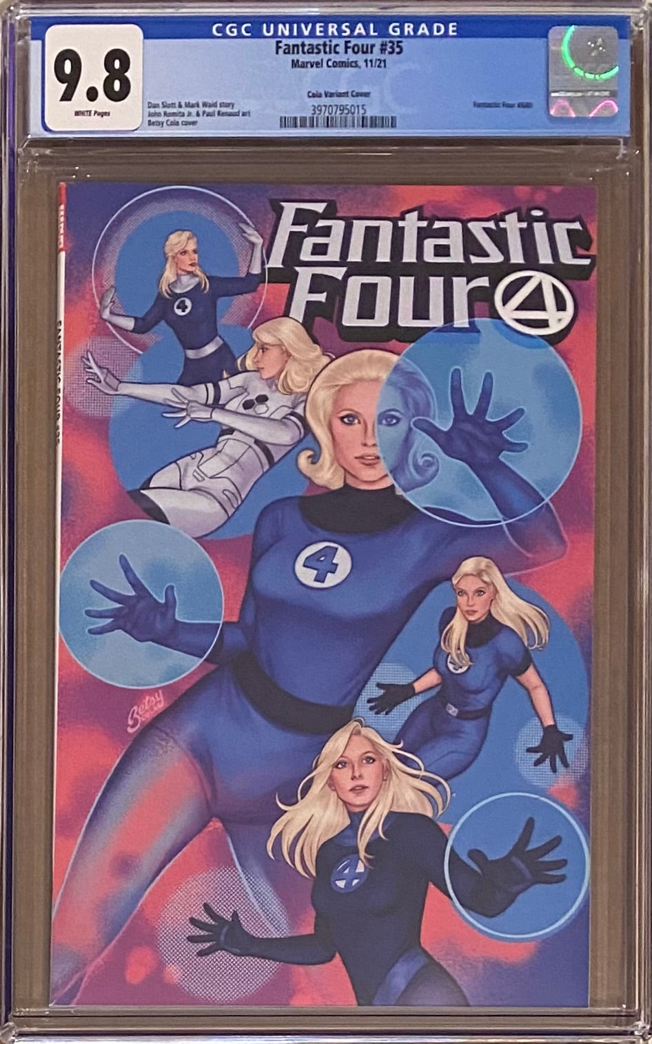 Fantastic Four #35 Cola Variant CGC 9.8