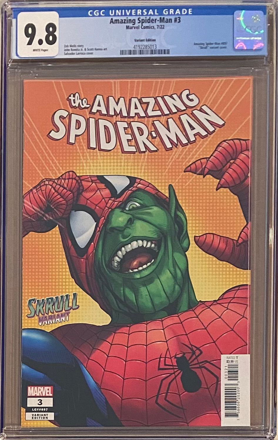 Amazing Spider-Man #3 Variant CGC 9.8