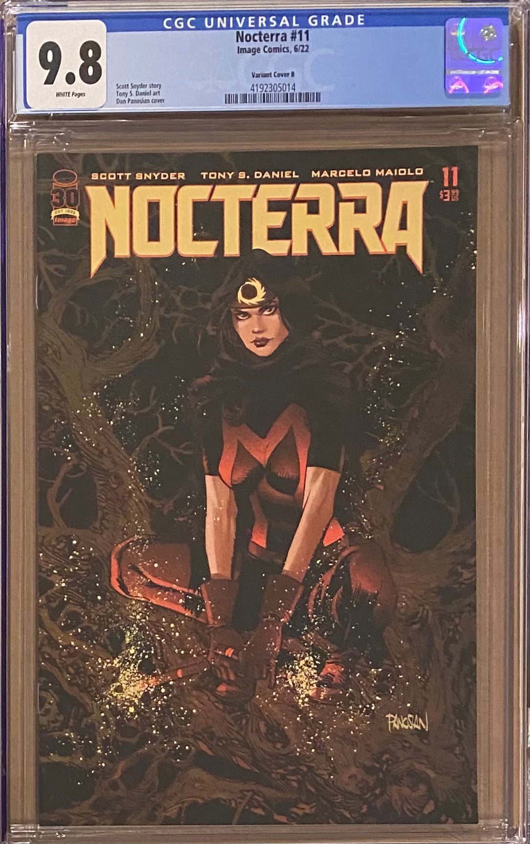 Nocterra #11 Panosian Variant CGC 9.8