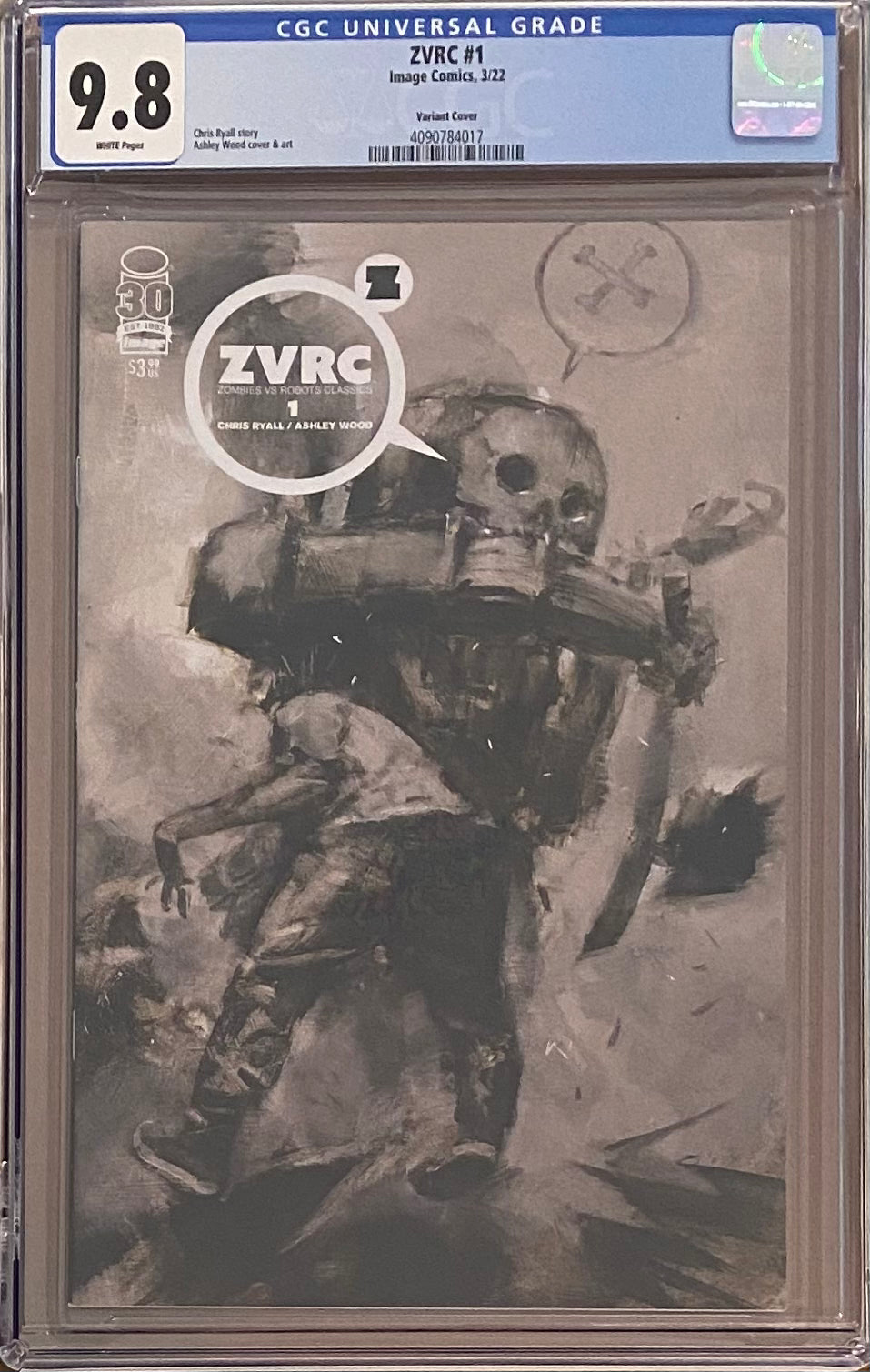 ZVRC #1 Variant CGC 9.8