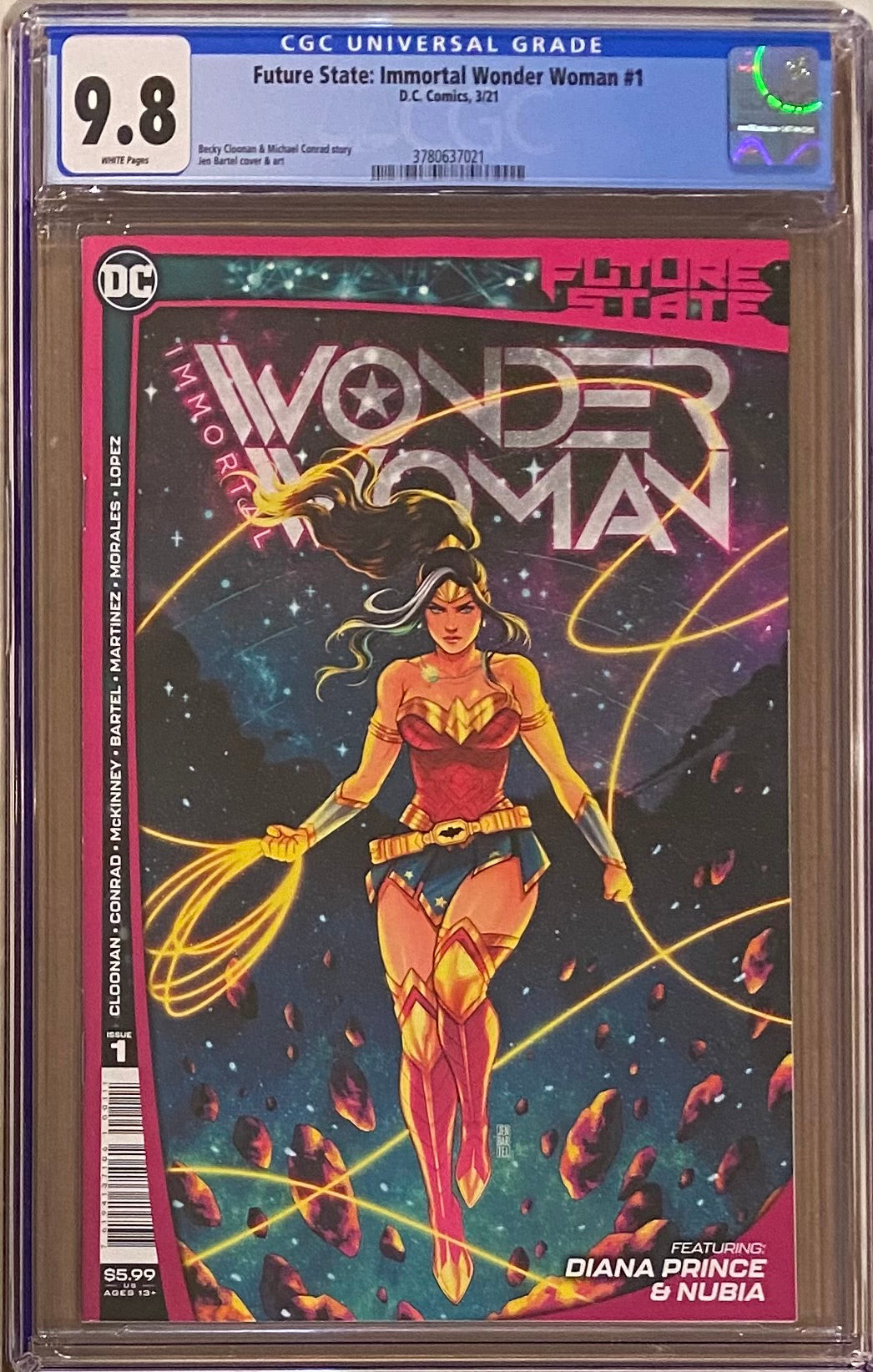 Future State: Immortal Wonder Woman #1 CGC 9.8