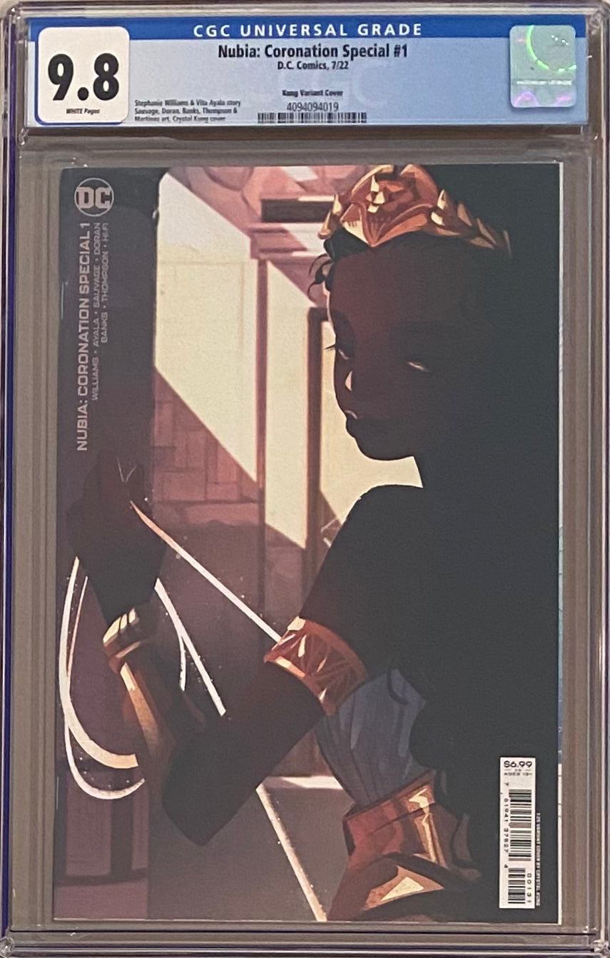 Nubia: Coronation Special #1 Kung 1:25 Retailer Incentive Variant CGC 9.8