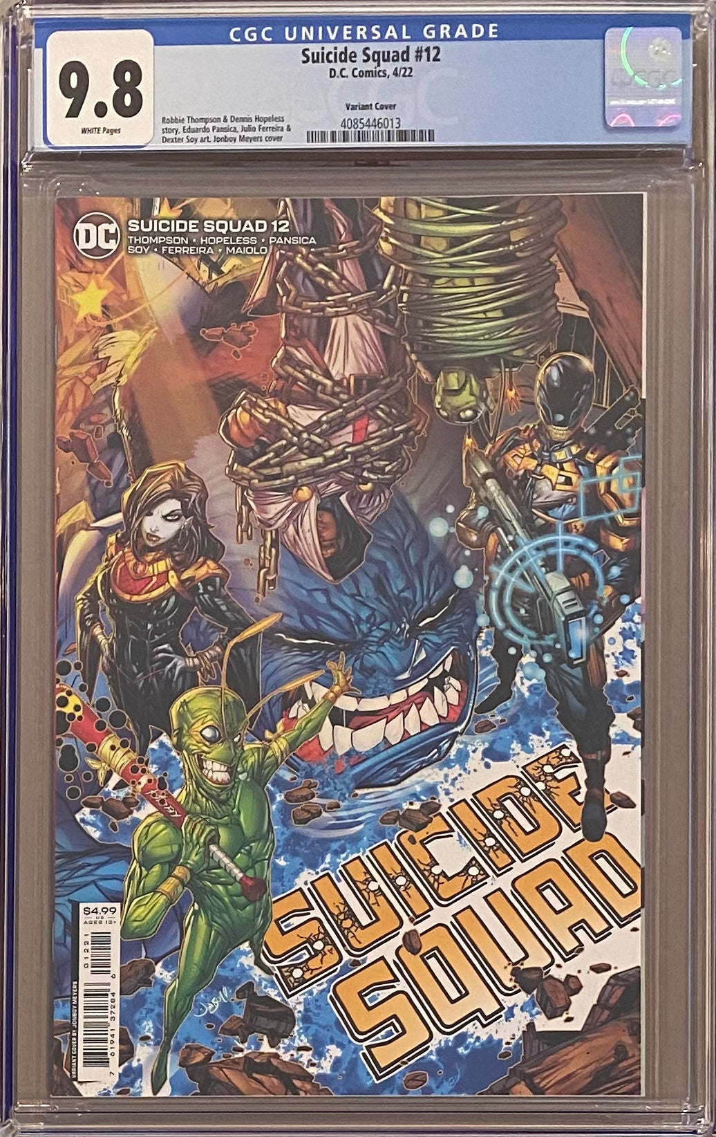 Suicide Squad #12 Variant CGC 9.8