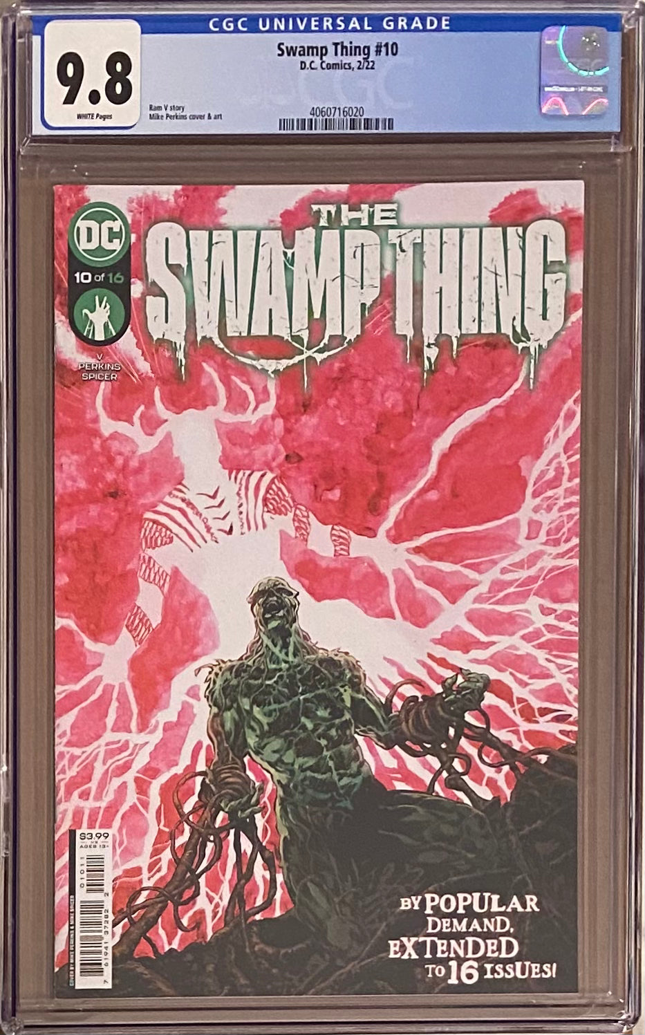 Swamp Thing #10 CGC 9.8