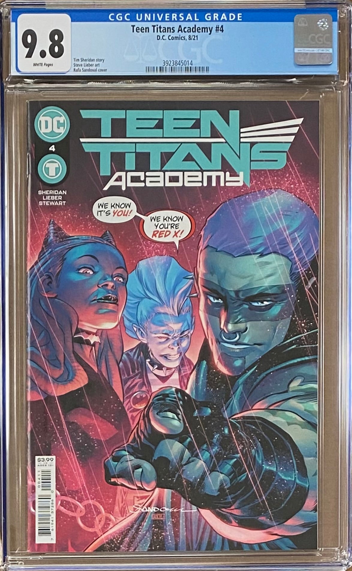 Teen Titans Academy #4 CGC 9.8