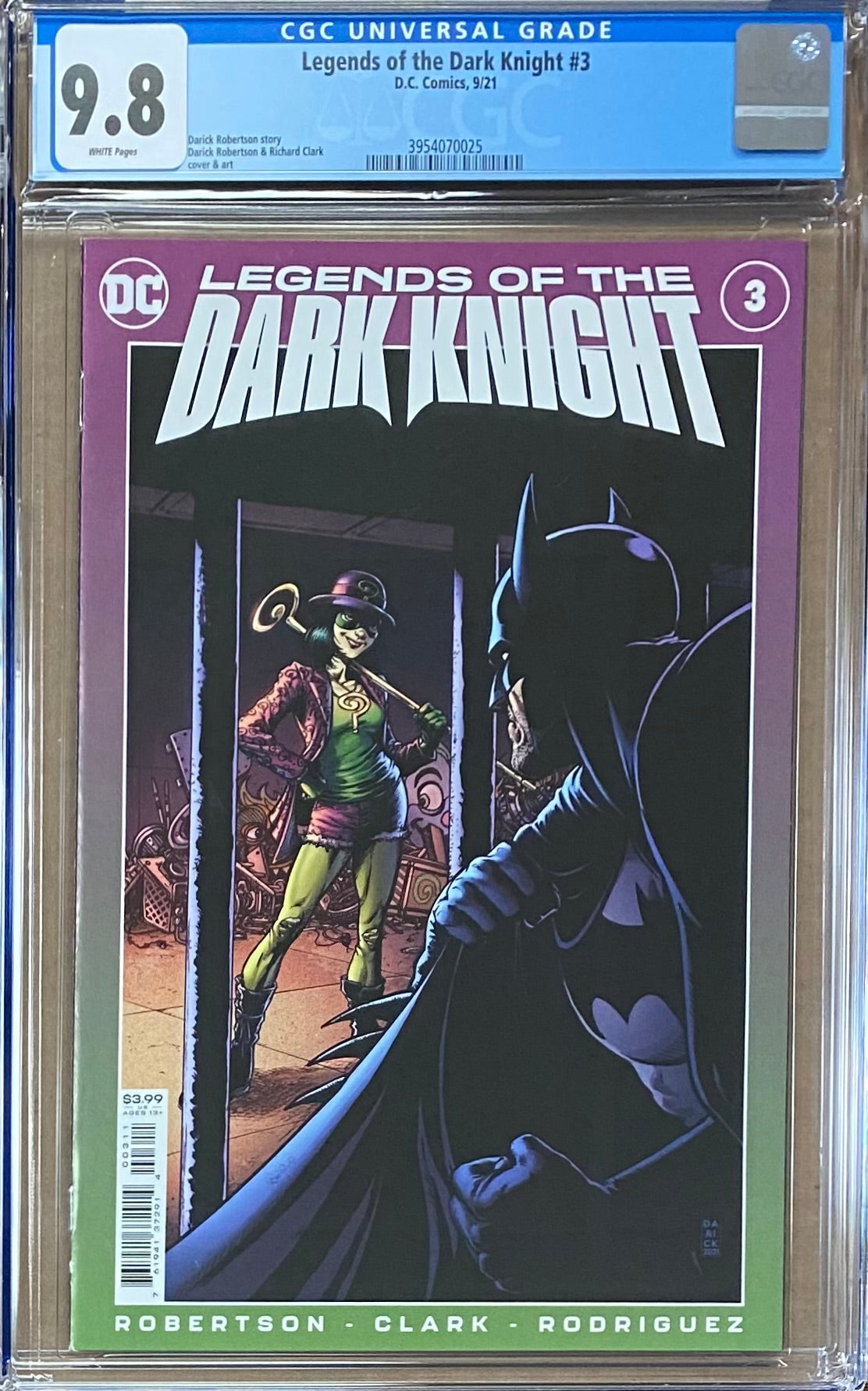 Legends of the Dark Knight #3 CGC 9.8