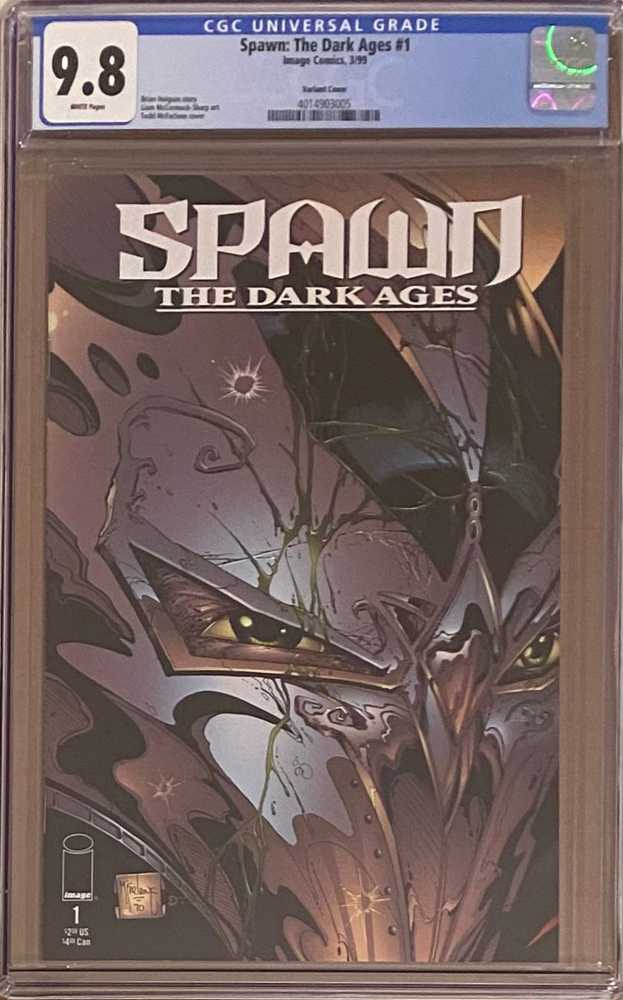 Spawn: The Dark Ages #1 Variant CGC 9.8