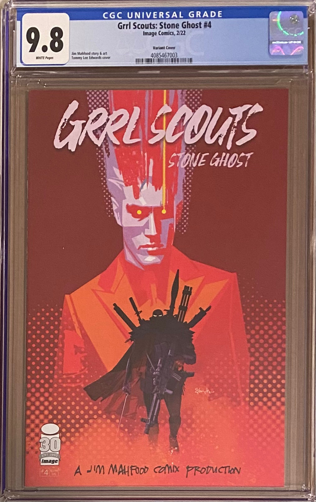 Grrl Scouts: Stone Ghost #4 Variant CGC 9.8