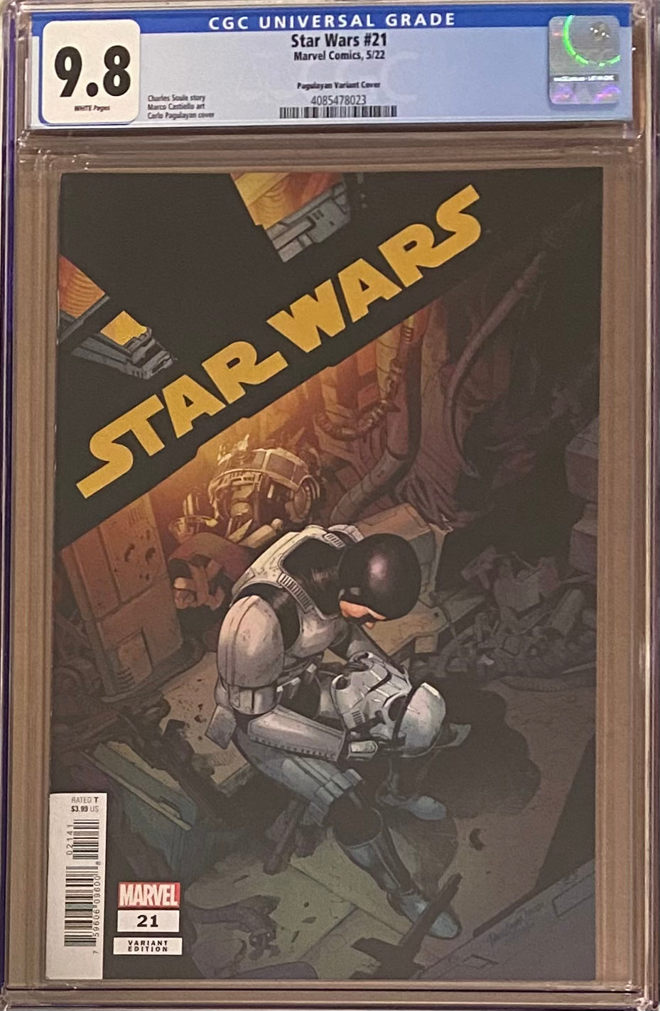 Star Wars #21 Pagulayan Variant CGC 9.8