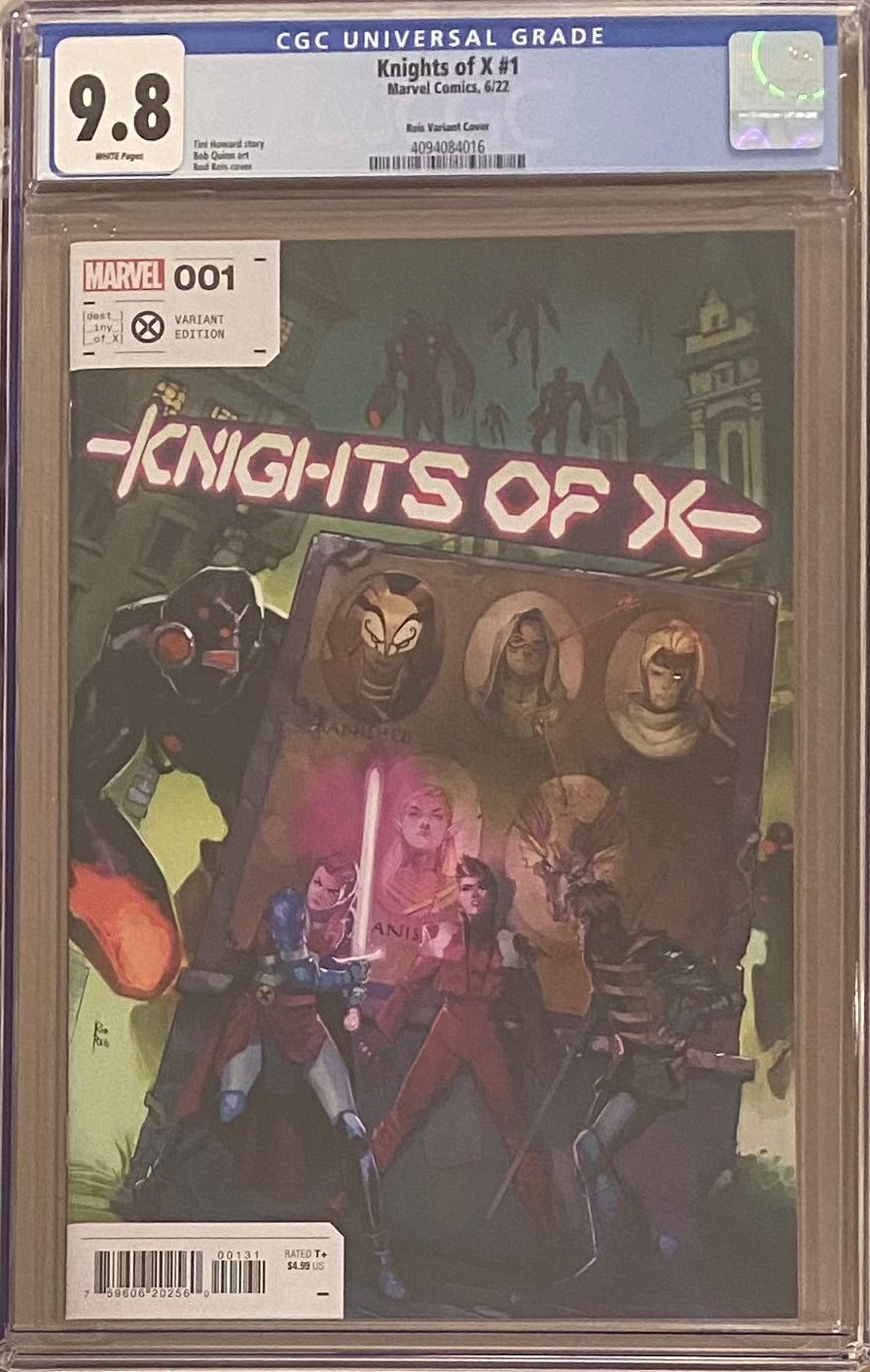 Knights of X #1 Reis 1:25 Retailer Incentive Variant CGC 9.8