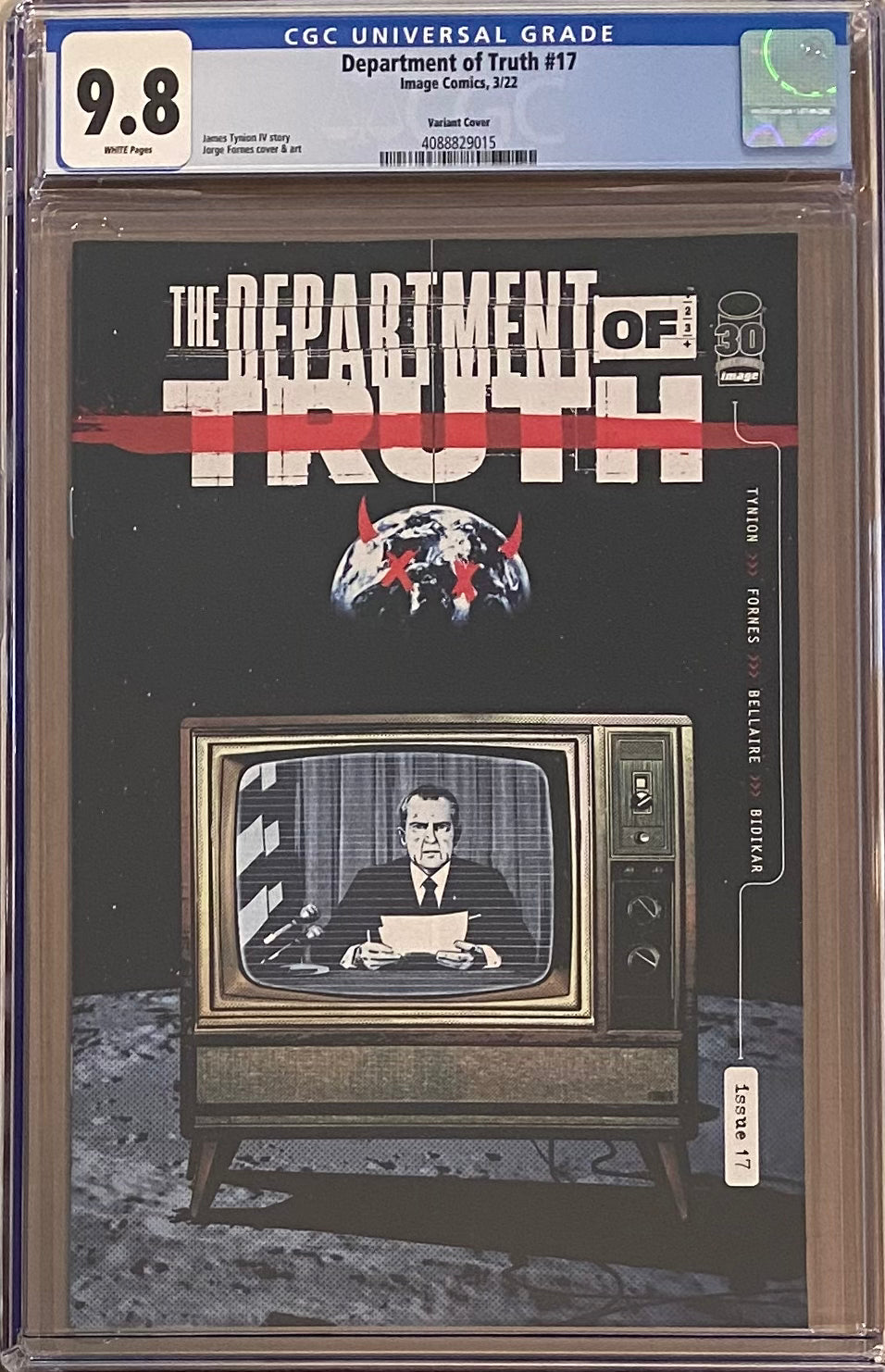 Department of Truth #17 Variant CGC 9.8