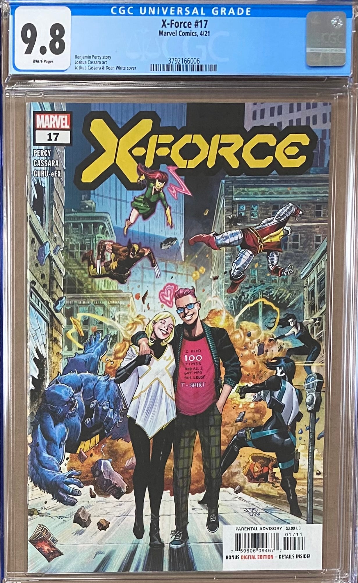 X-Force #17 CGC 9.8