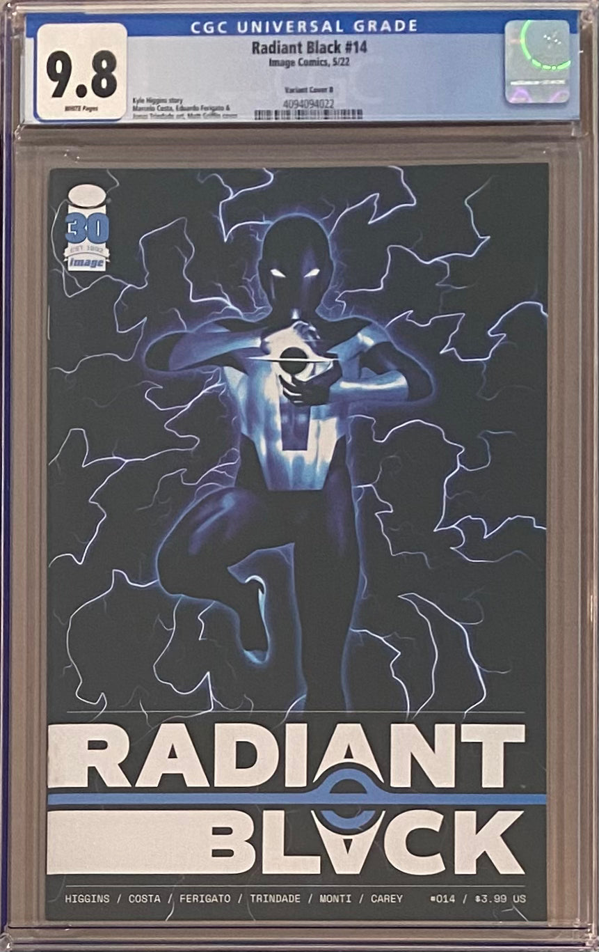 Radiant Black #14 Variant CGC 9.8