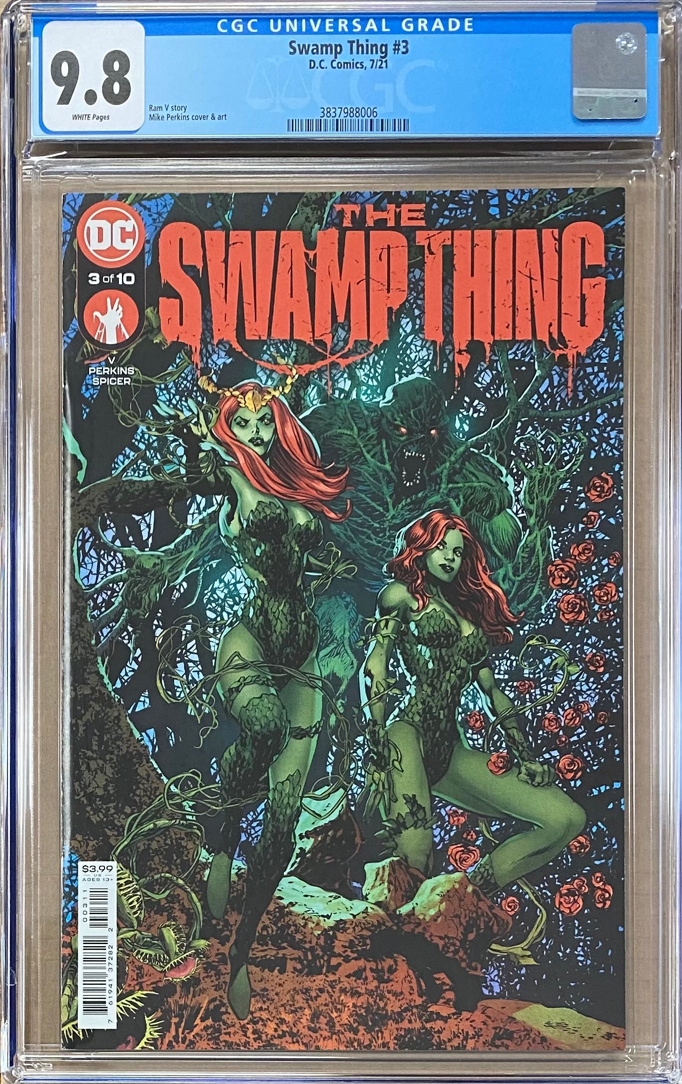 Swamp Thing #3 CGC 9.8