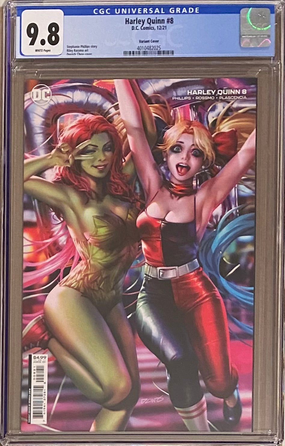 Harley Quinn #8 Variant CGC 9.8