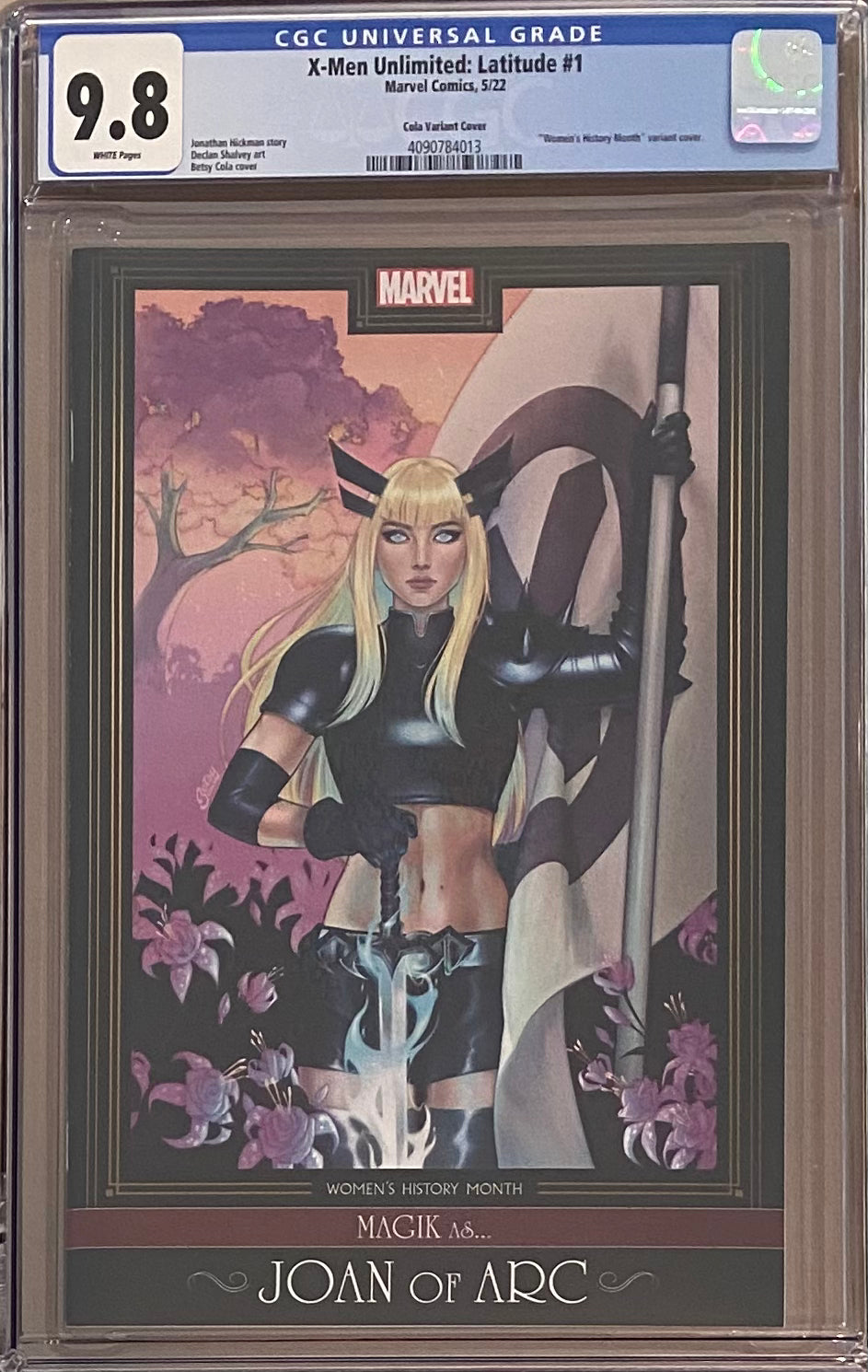 X-Men Unlimited: Latitude #1 Cola Variant CGC 9.8