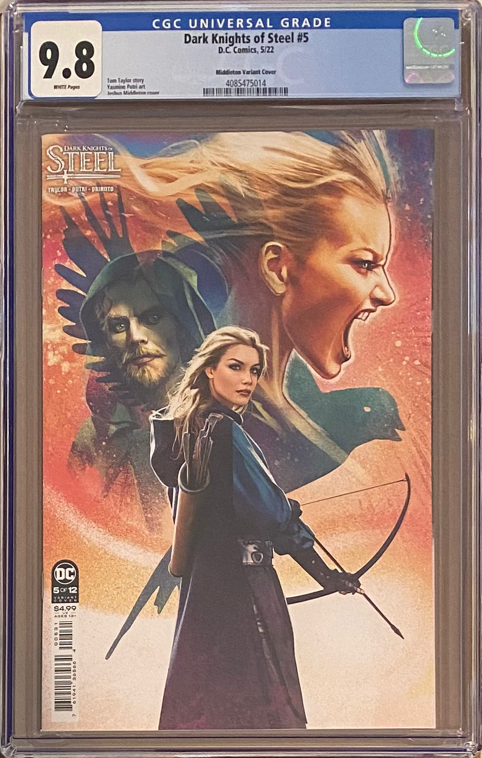 Dark Knights of Steel #5 Middleton Variant CGC 9.8