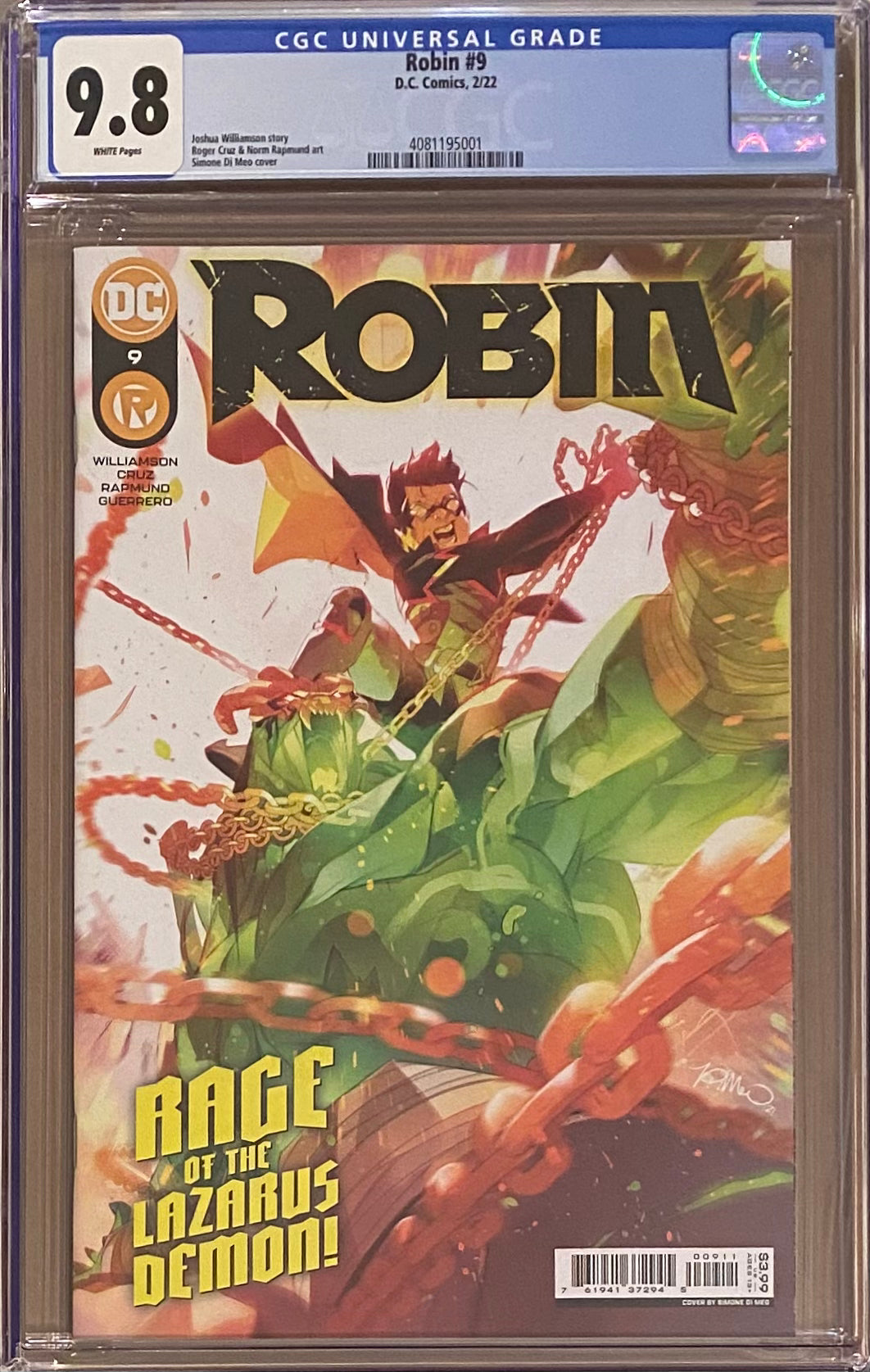 Robin #9 CGC 9.8