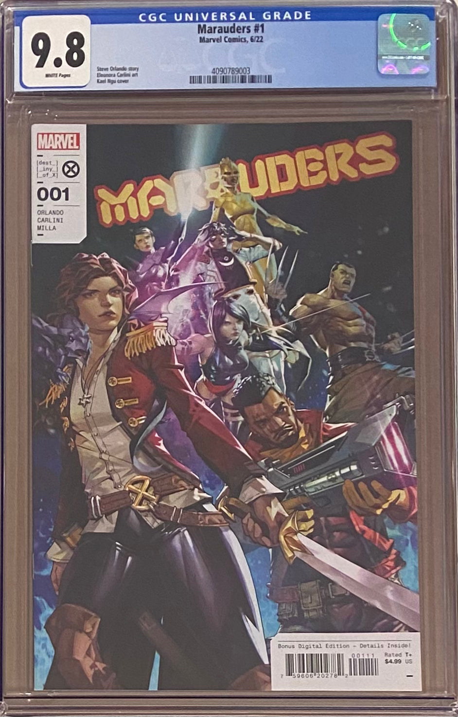 Marauders #1 CGC 9.8