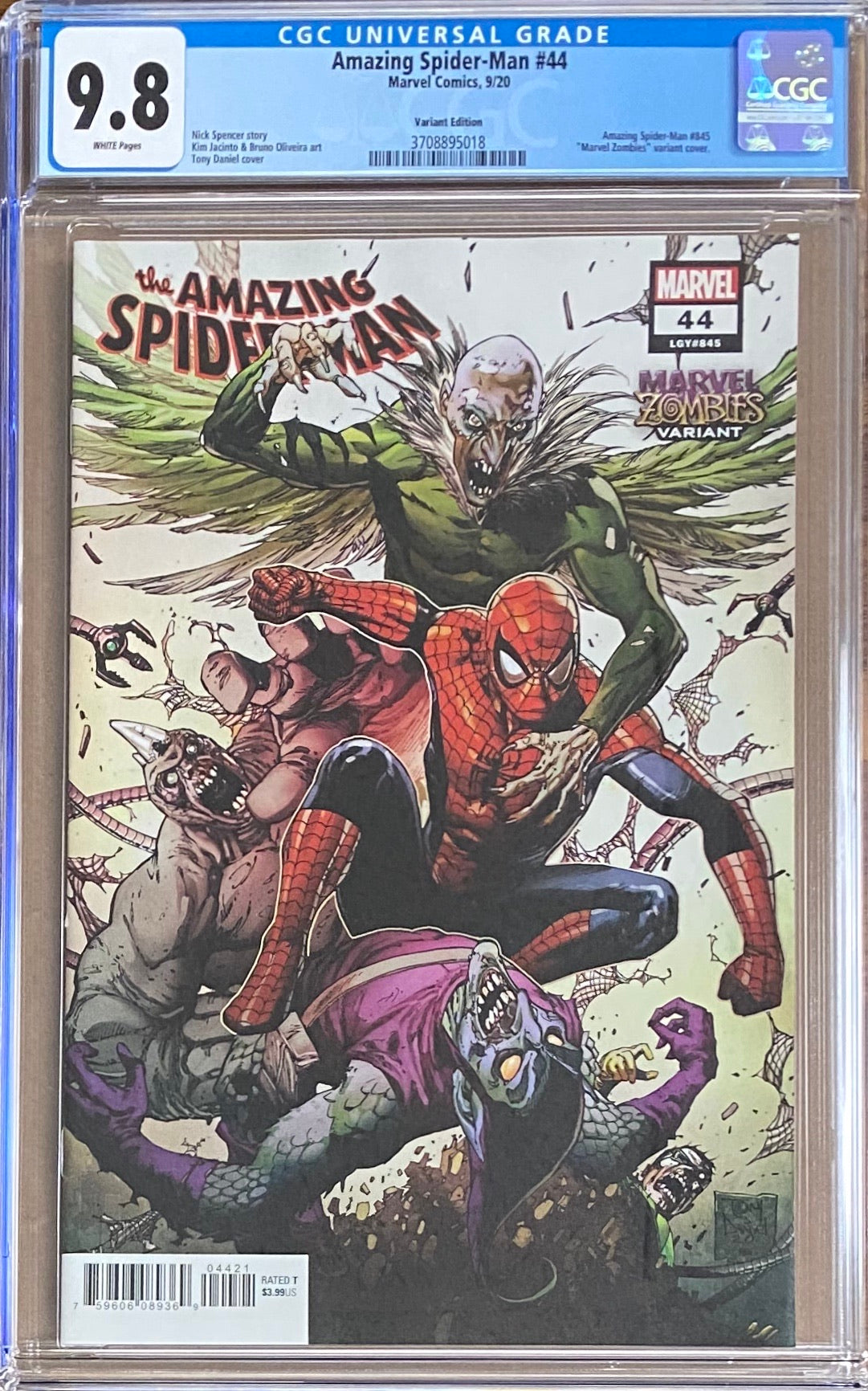 Amazing Spider-Man #44 Variant CGC 9.8