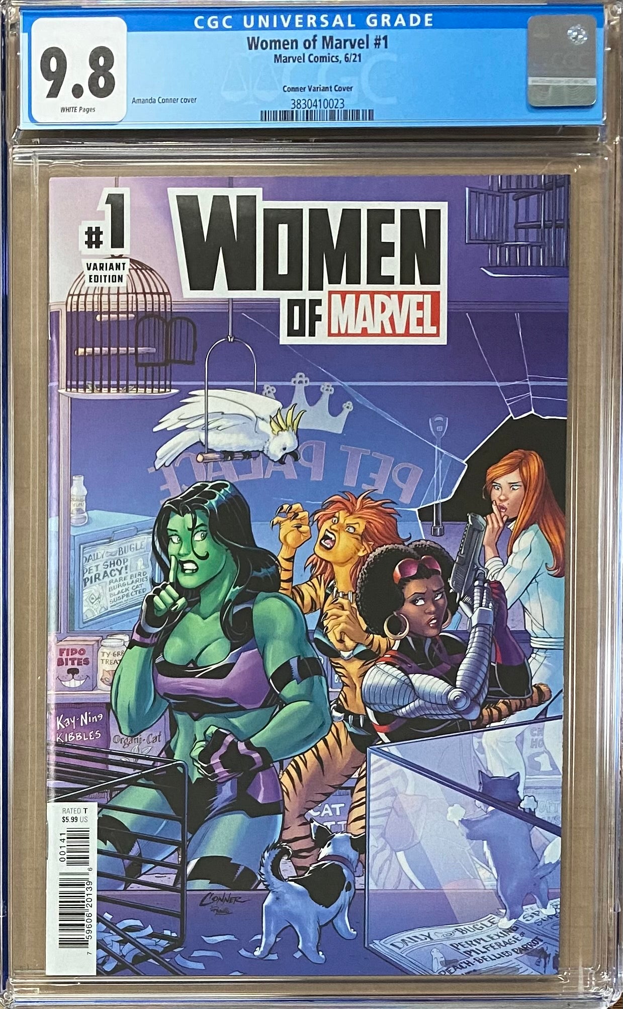Women of Marvel #1 Conner Variant CGC 9.8