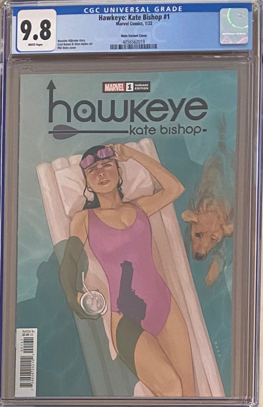 Hawkeye: Kate Bishop #1 Noto Variant CGC 9.8