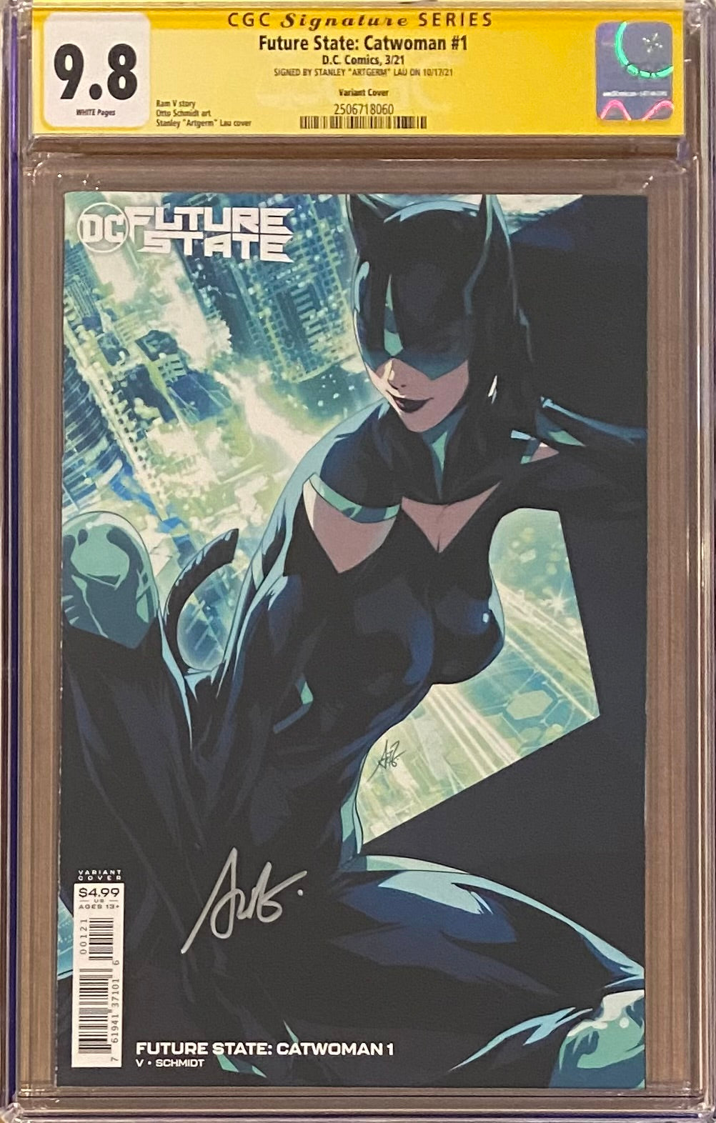 Future State: Catwoman #1 Artgerm Variant CGC 9.8 SS