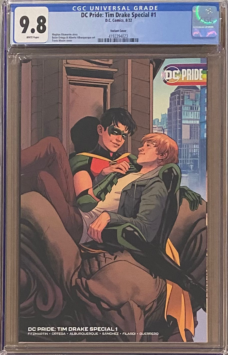 DC Pride: Tim Drake Special #1 Variant CGC 9.8