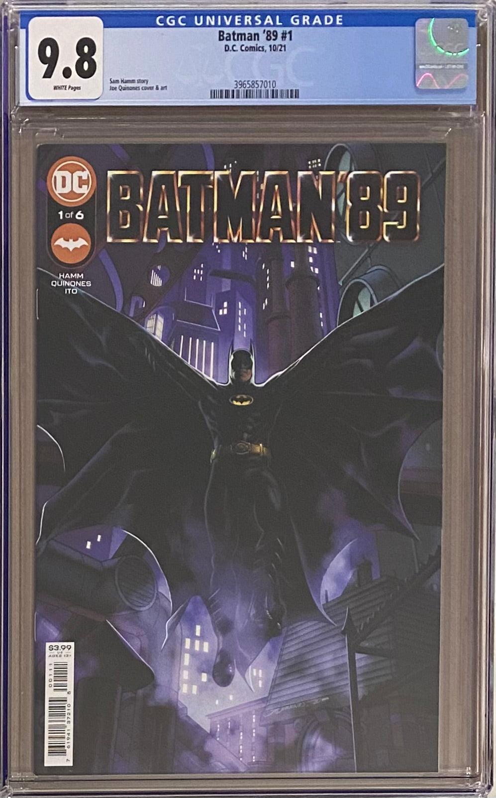 Batman '89 #1 CGC 9.8