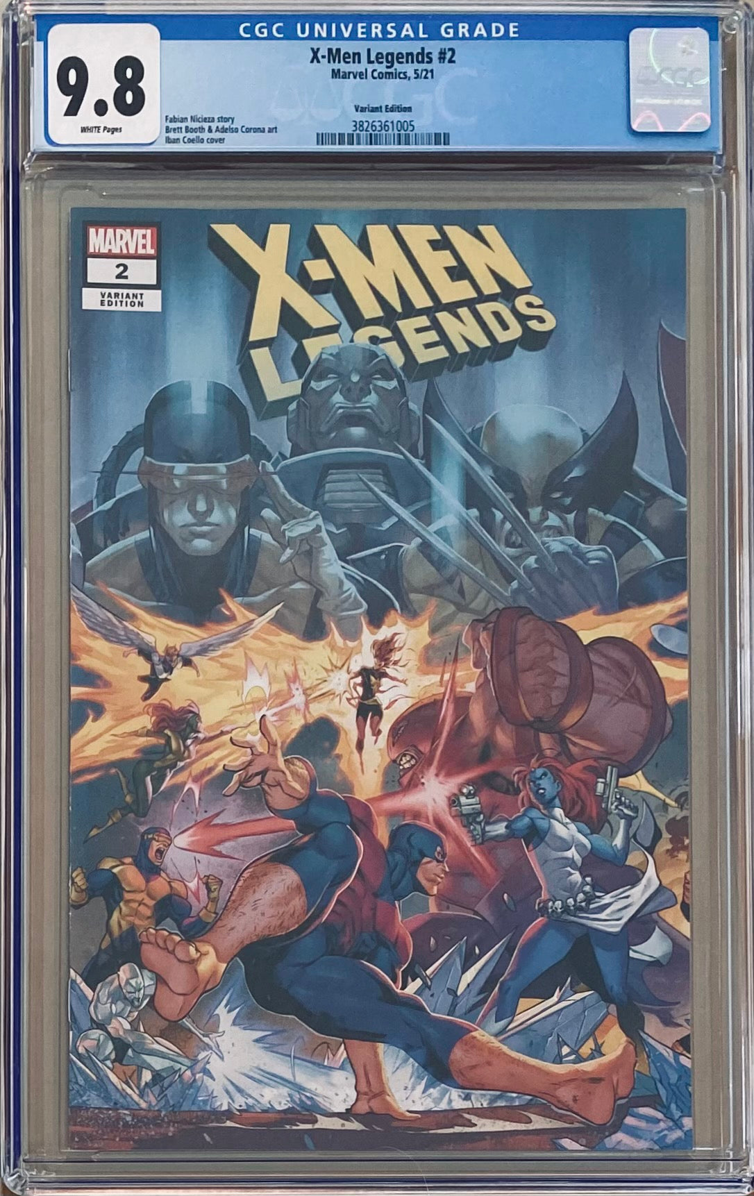 X-Men Legends #2 Coello Connecting Variant CGC 9.8
