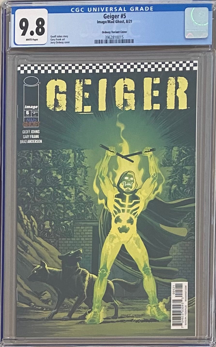 Geiger #5 Ordway Variant CGC 9.8