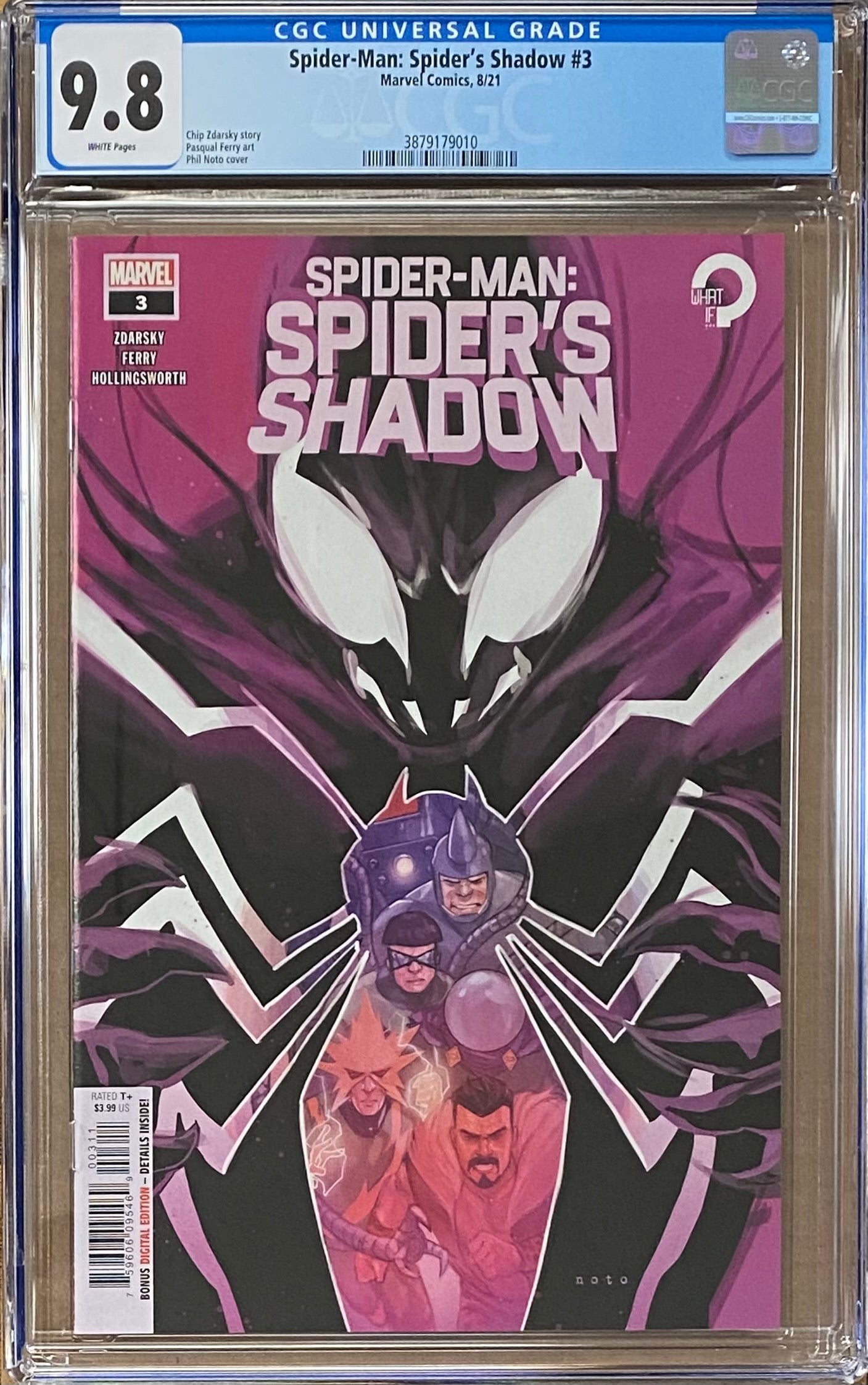 Spider-Man: Spider's Shadow #3 CGC 9.8