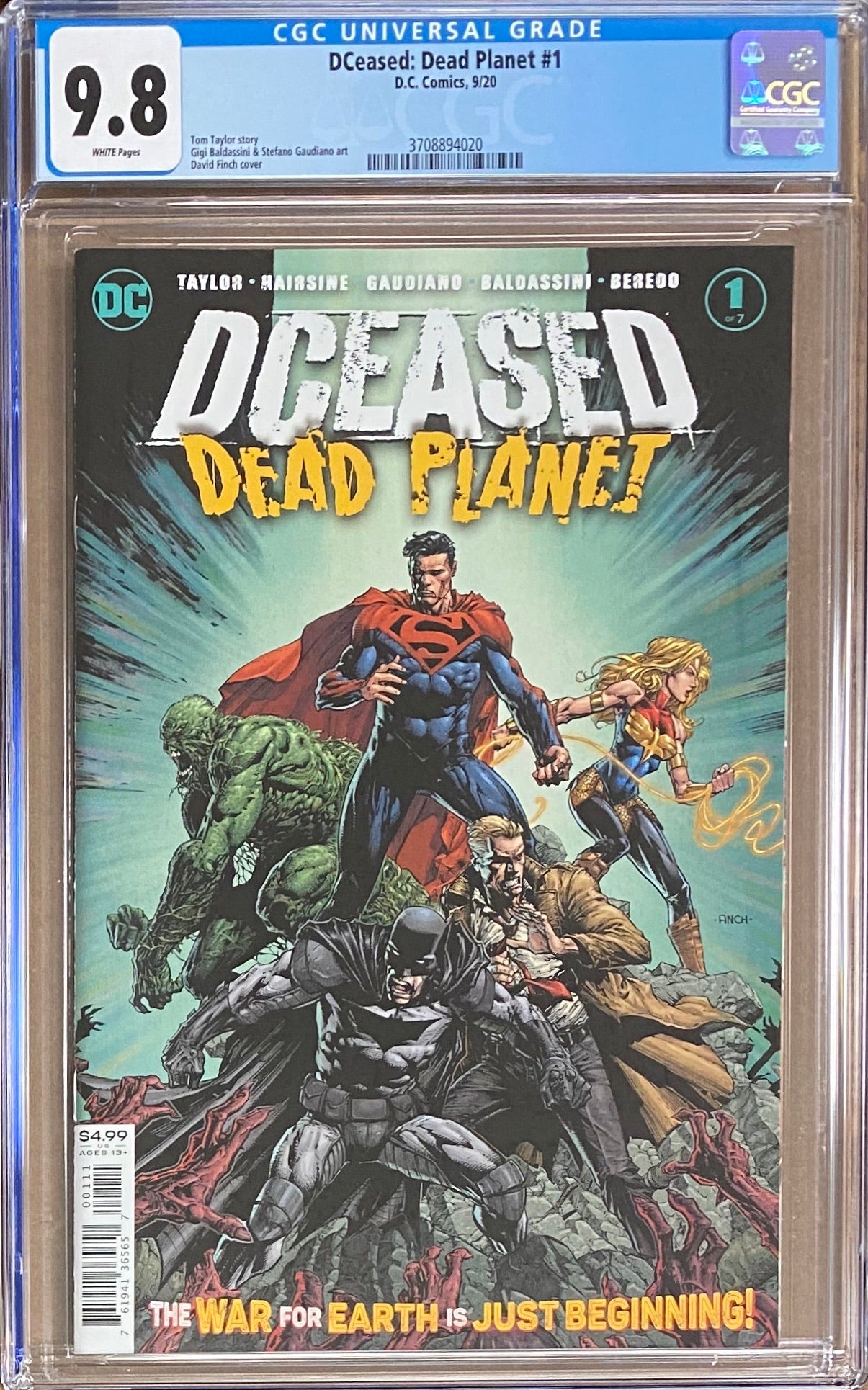DCeased: Dead Planet #1 CGC 9.8
