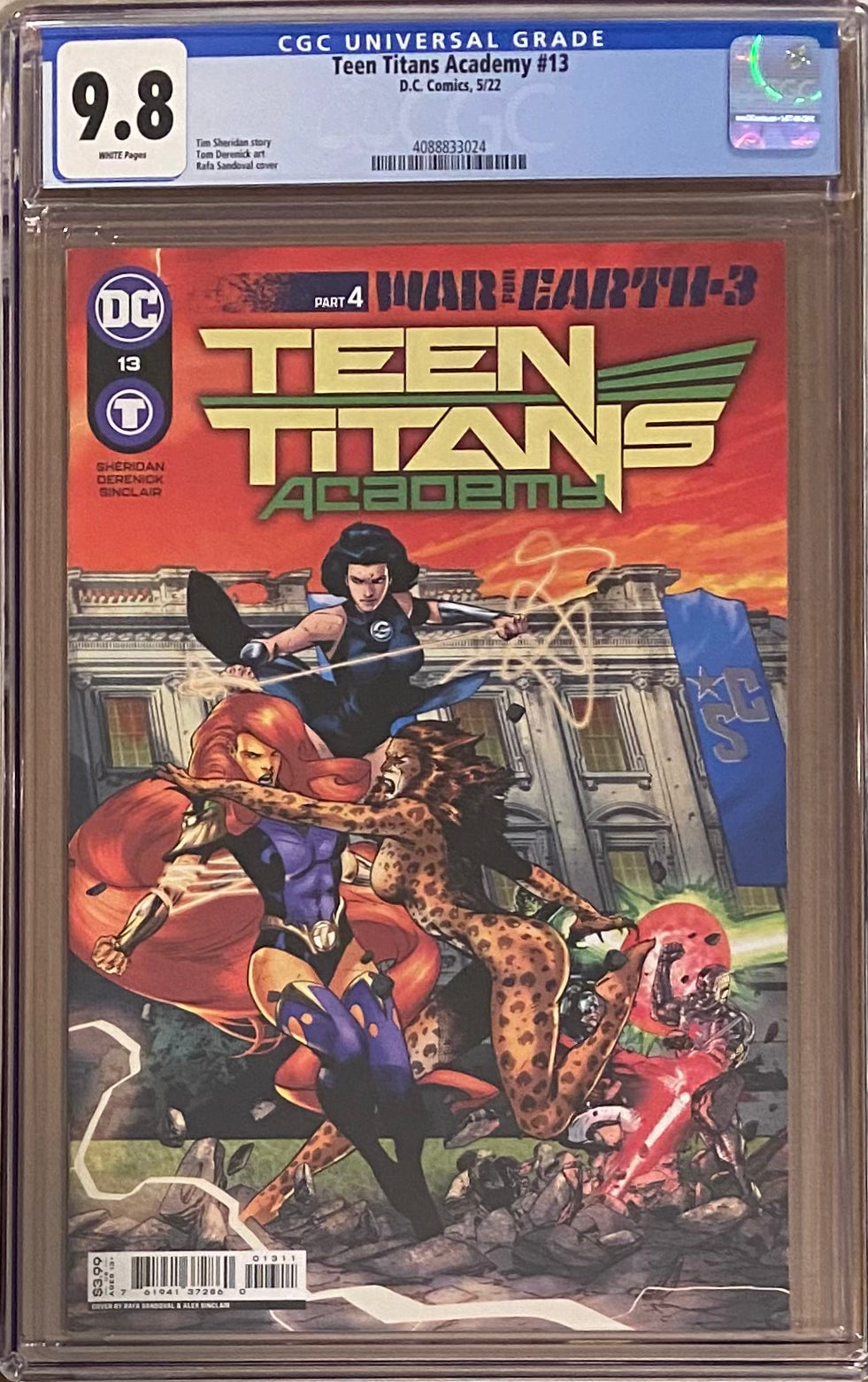 Teen Titans Academy #13 CGC 9.8