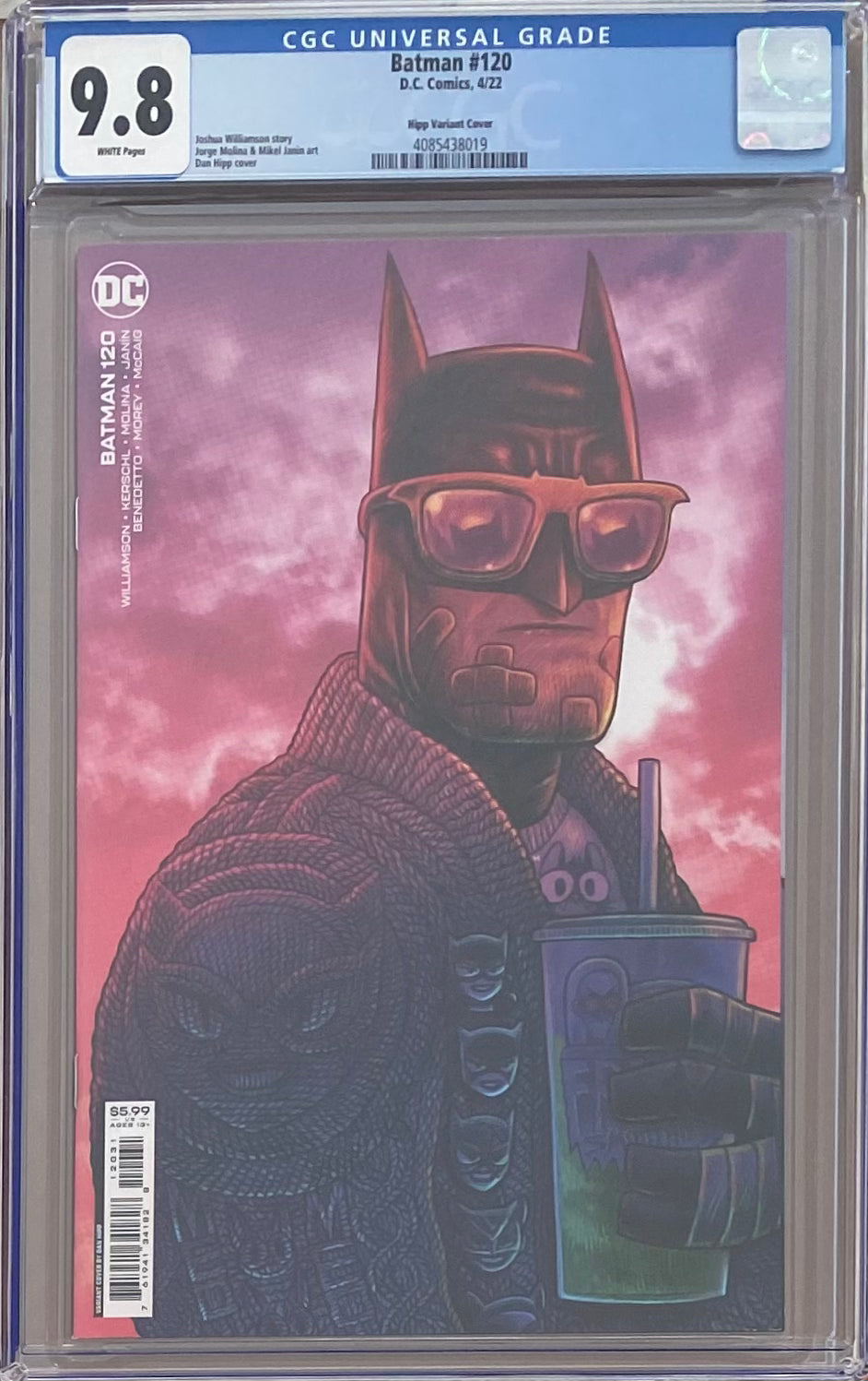 Batman #120 Hipp 1:25 Retailer Incentive Variant CGC 9.8